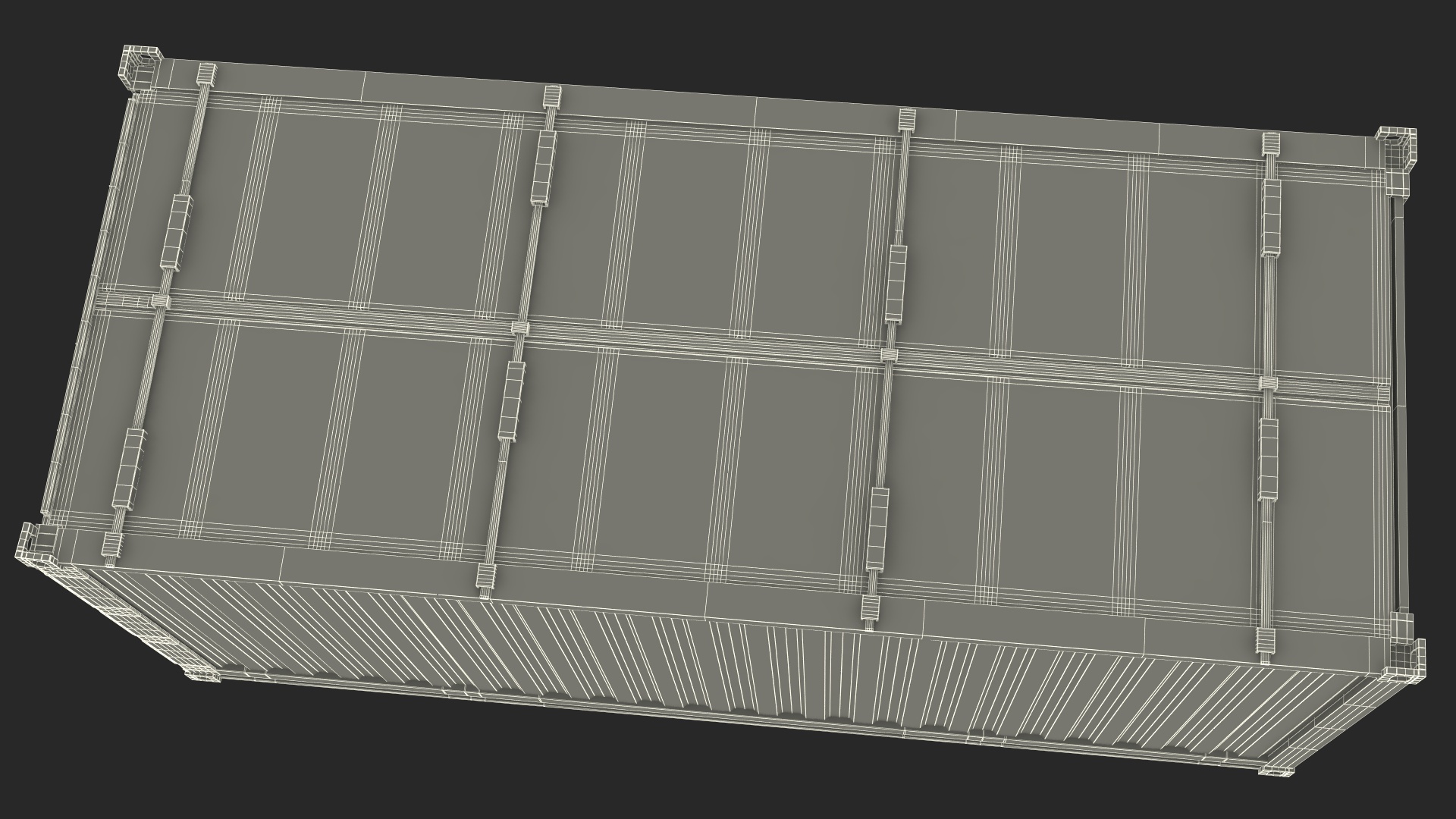 3D Shipping Container model