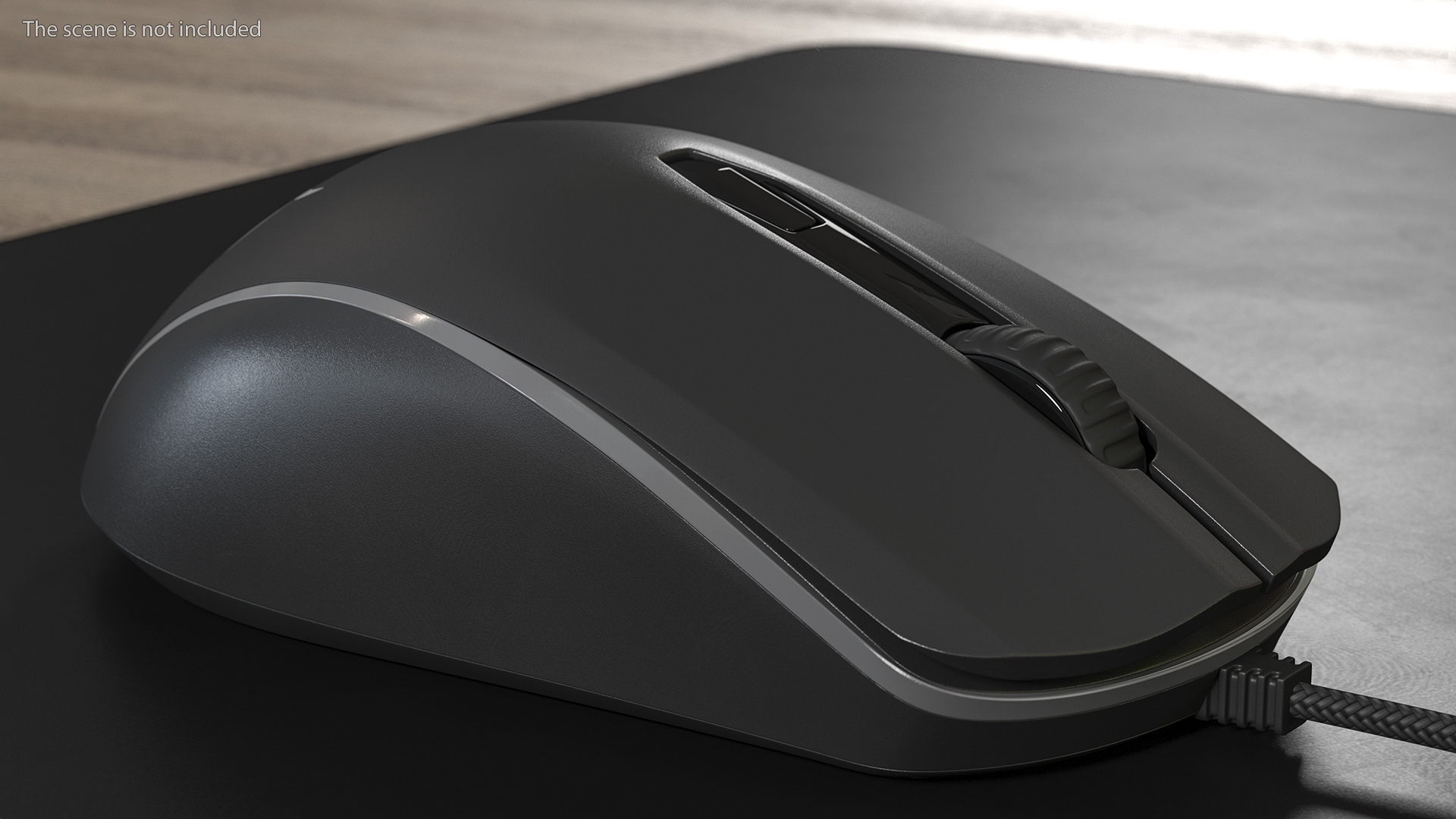 HyperX Pulsefire Surge Gaming Mouse with Mouse Pad Set 3D model