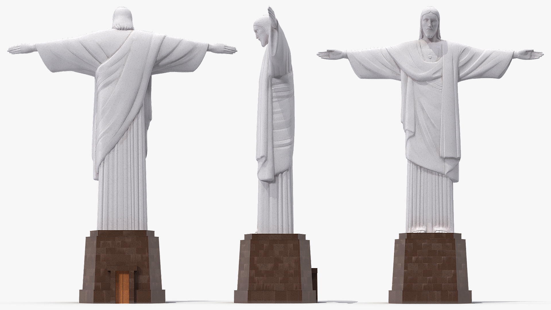 3D Christ the Redeemer Statue