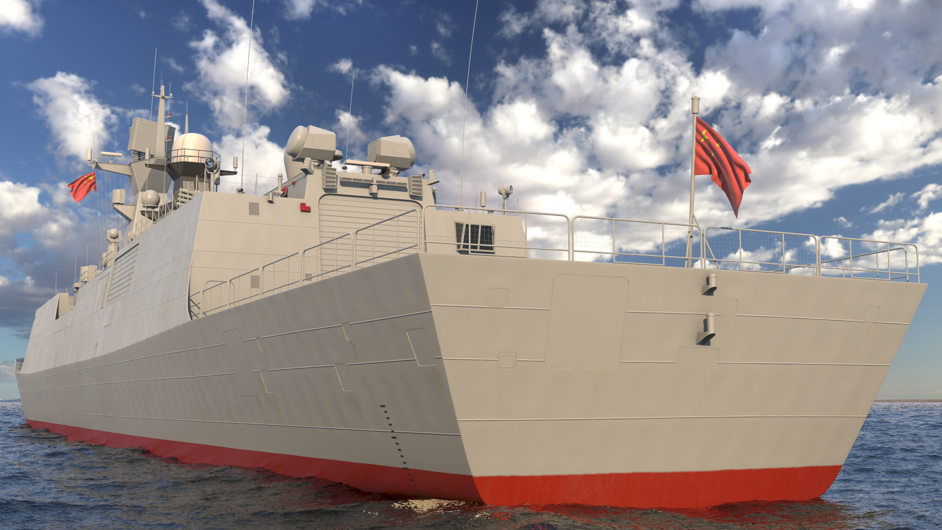 Type 054A Frigate 3D