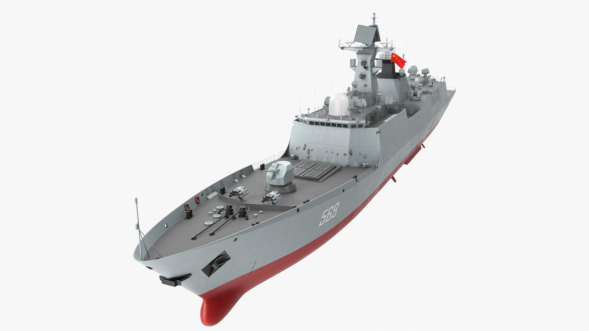 Type 054A Frigate 3D