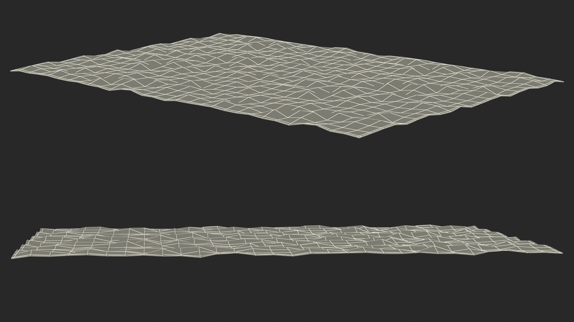 3D model Crumpled Paper Sheet