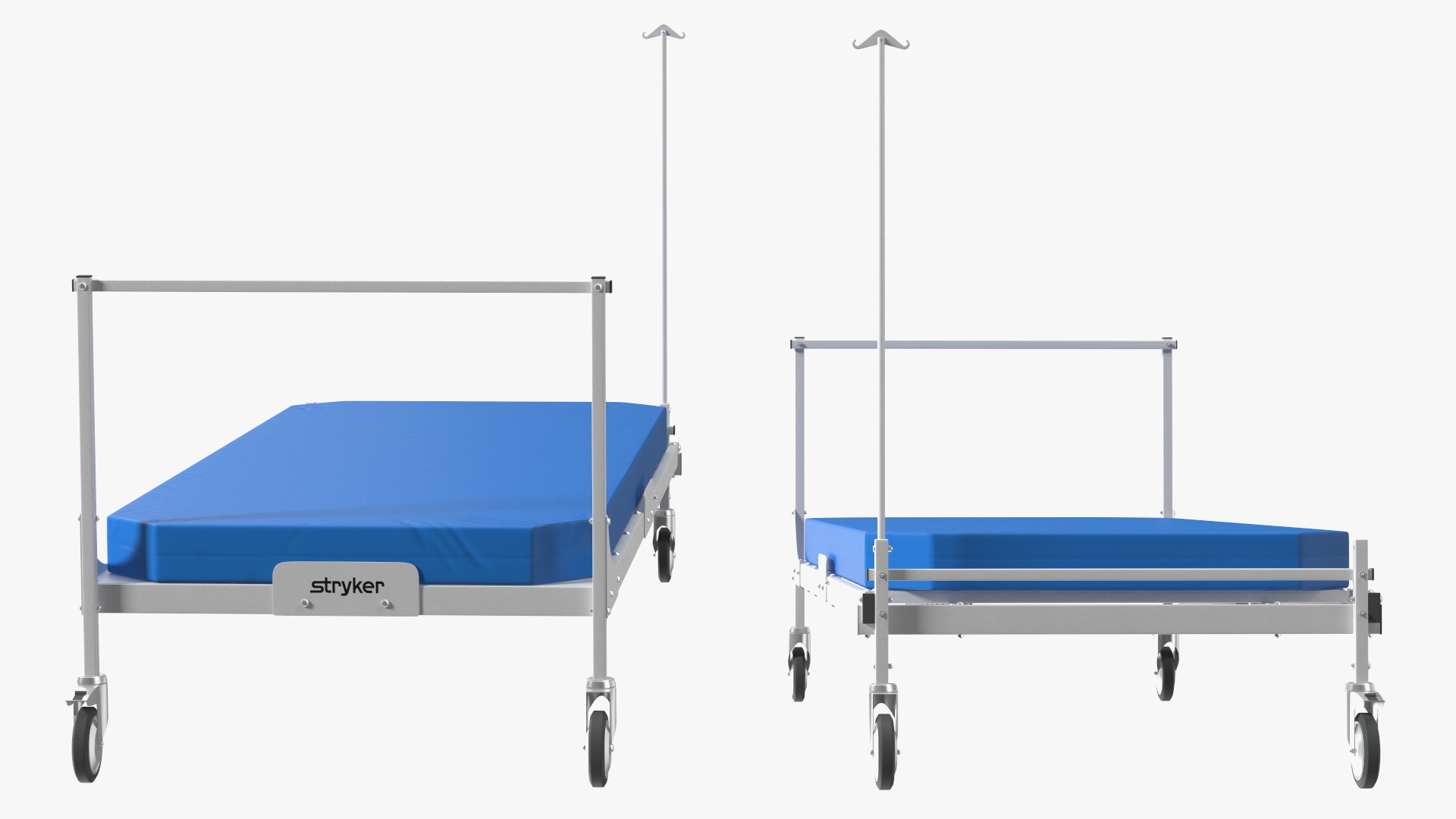 3D Stryker Emergency Relief Bed Flat model