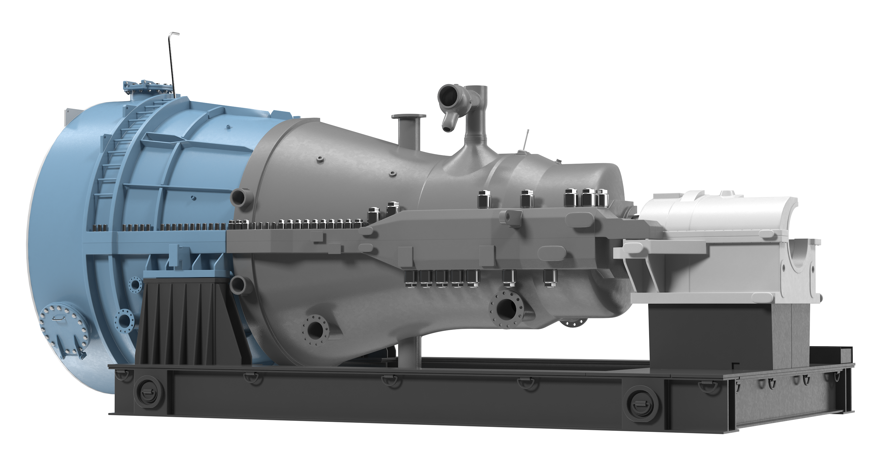 Cross Section of Steam Turbine, view 12