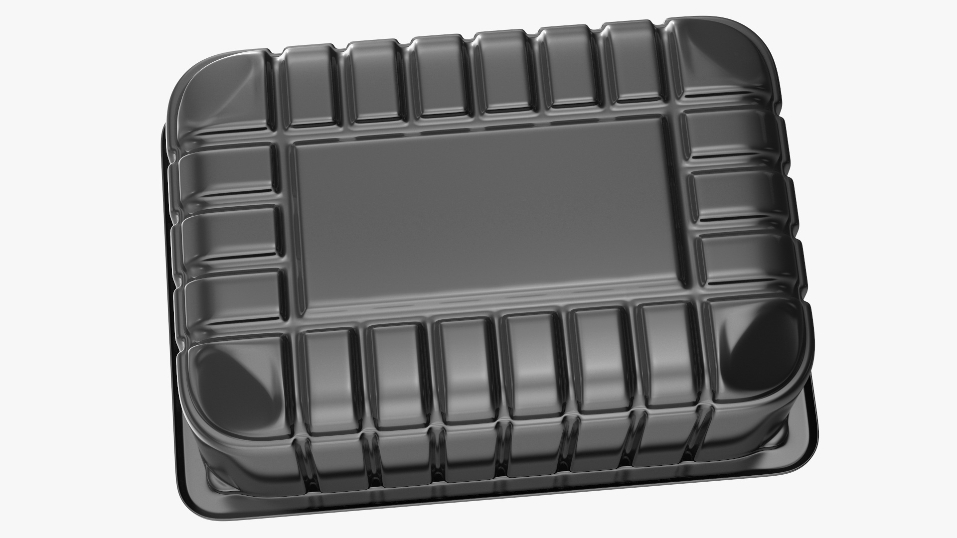 3D model Disposable Food Container without Lid 21x15cm