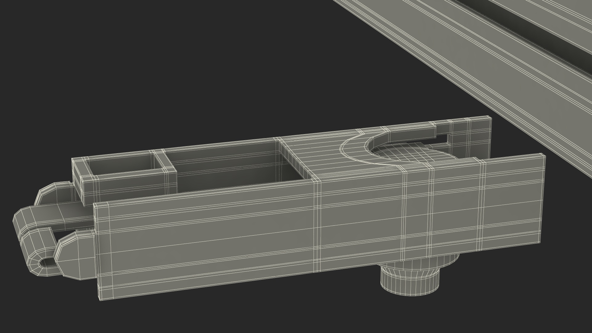 3D Octanorm Exhibition Systems Metal Extrusions Set model