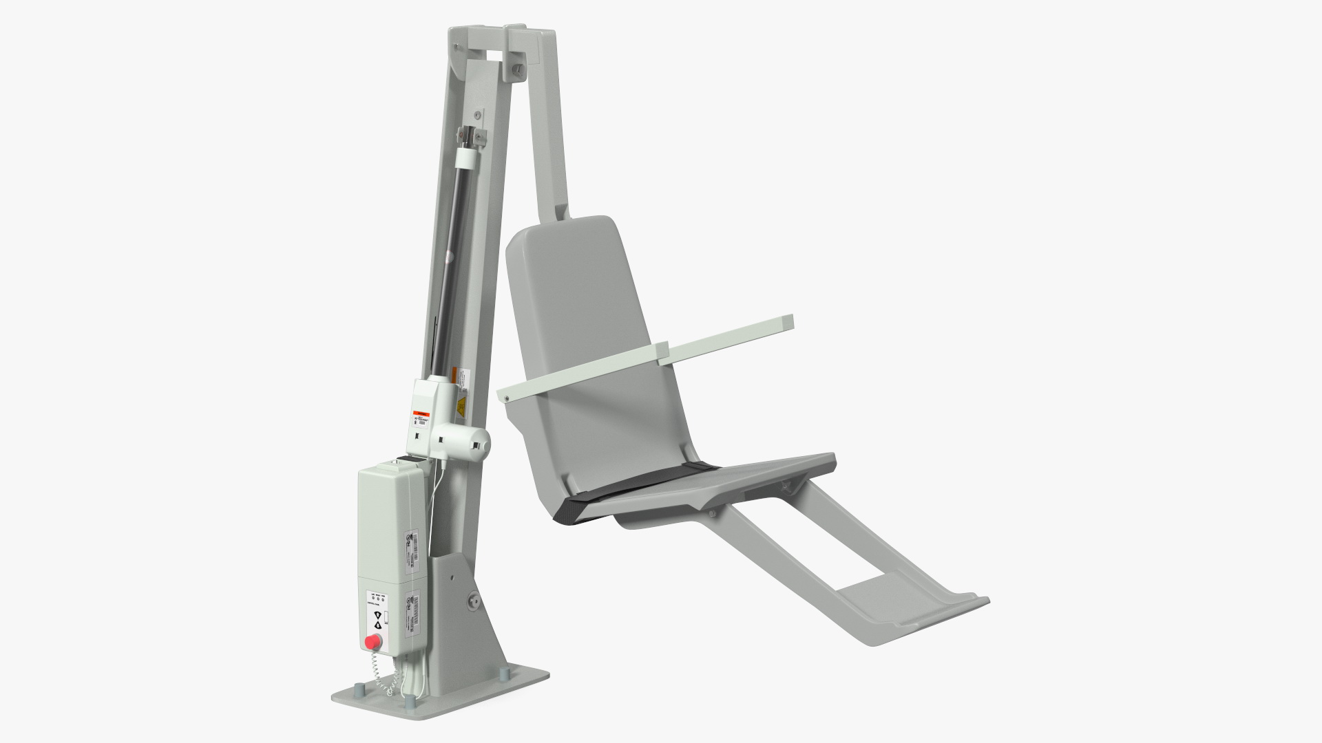 3D model Pool Lift Rigged for Maya