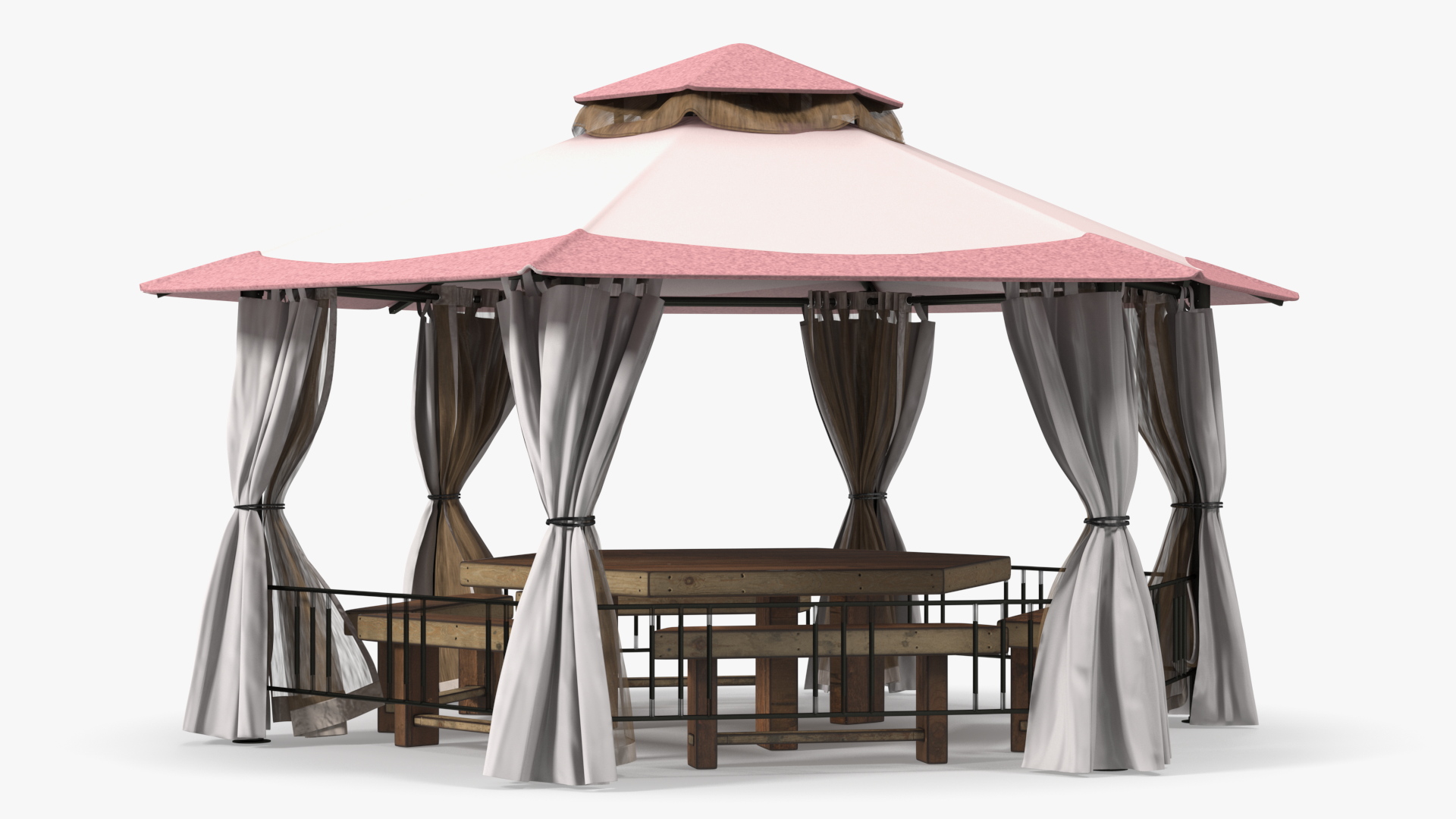 3D model Garden Fabric Gazebo