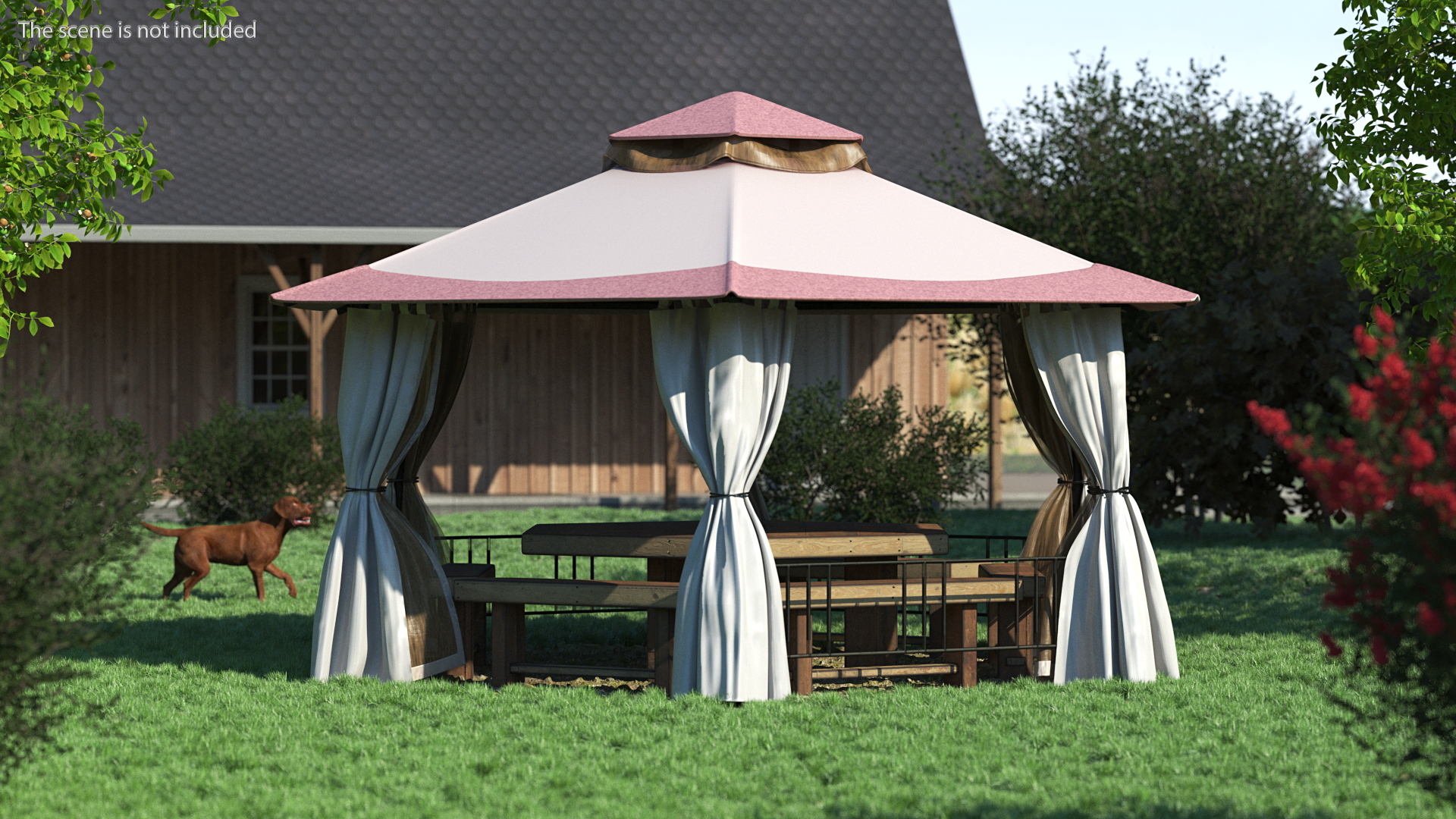 3D model Garden Fabric Gazebo