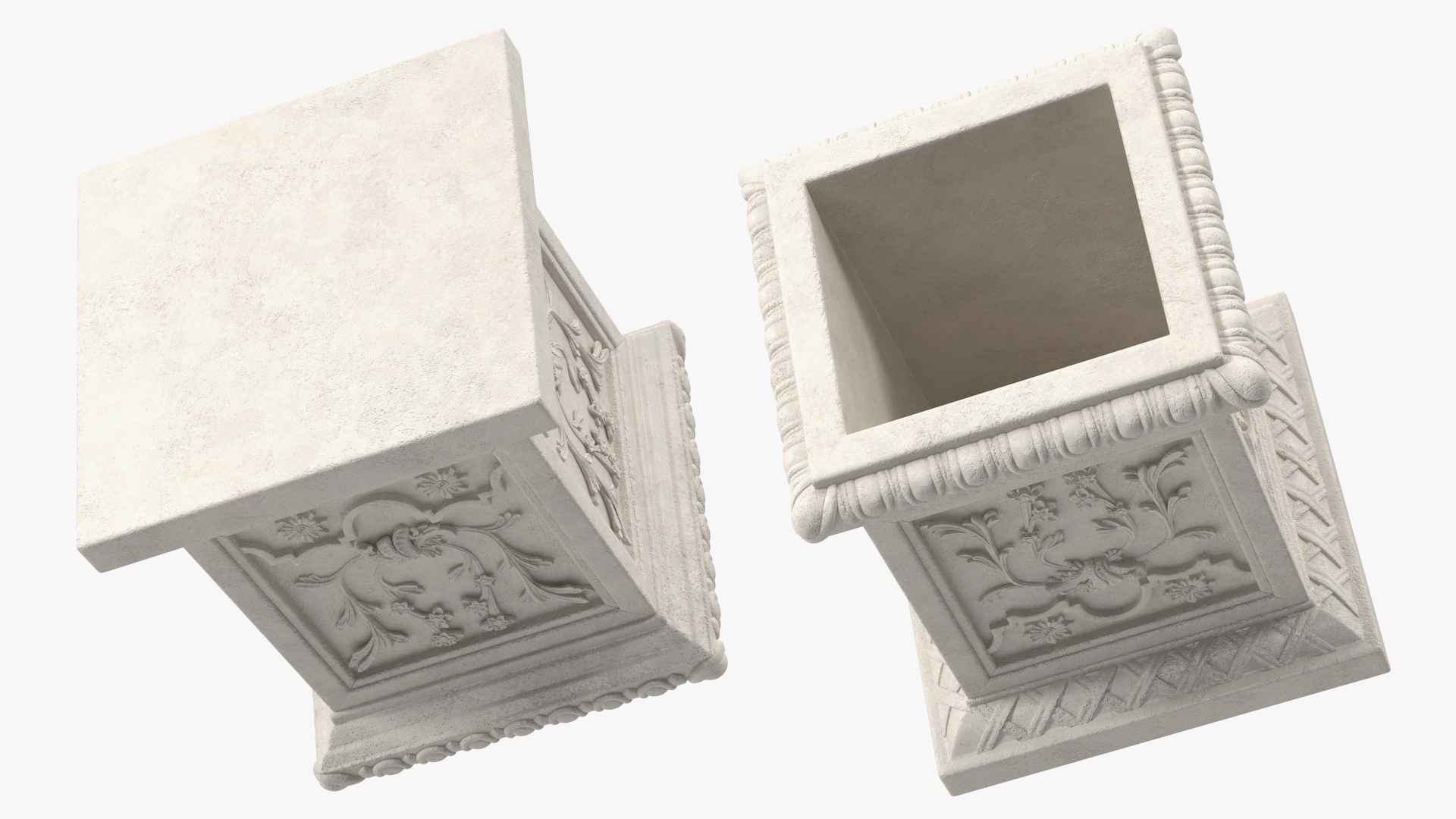 Provence Planter Box h50 3D model
