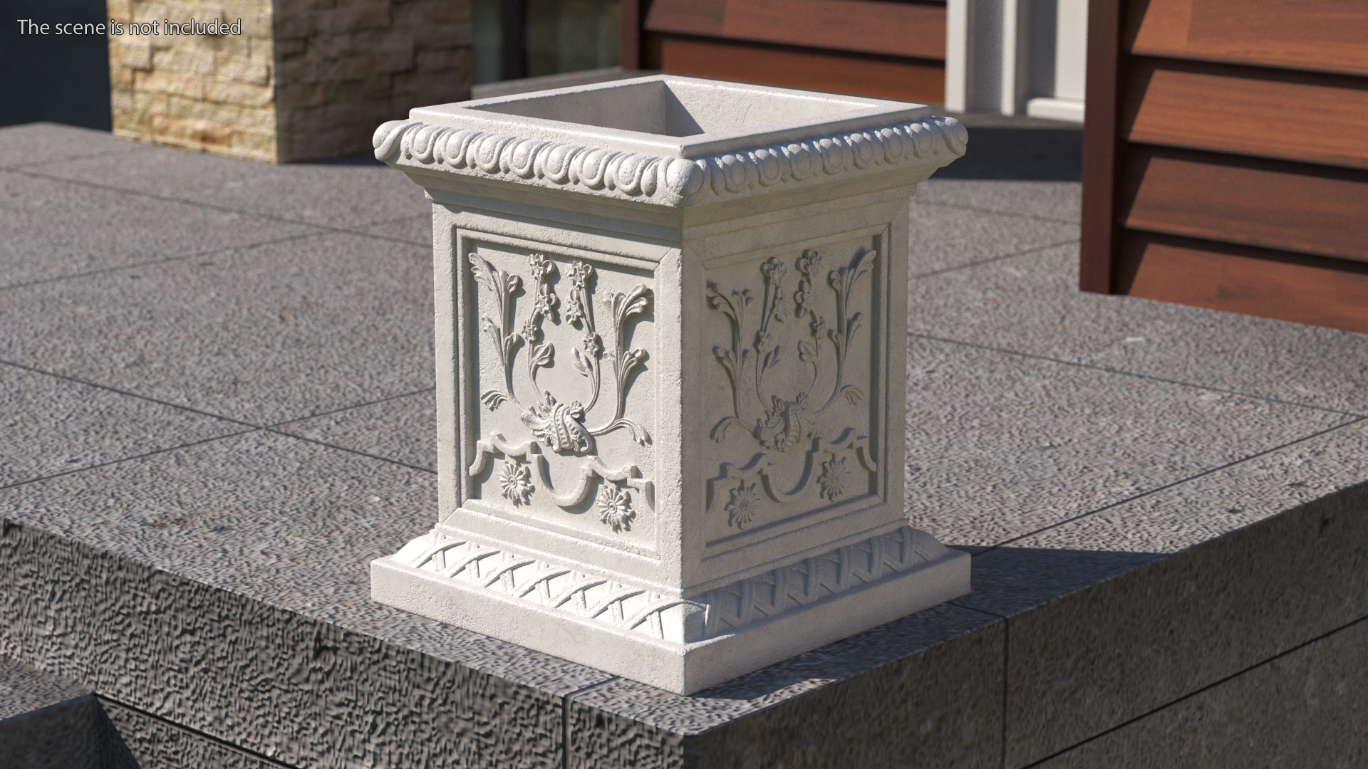 Provence Planter Box h50 3D model