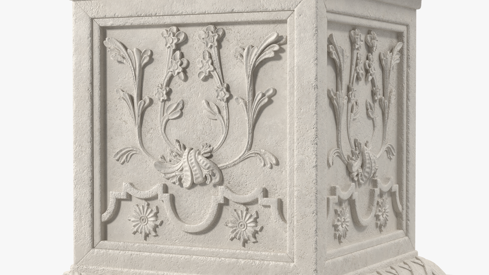 Provence Planter Box h50 3D model