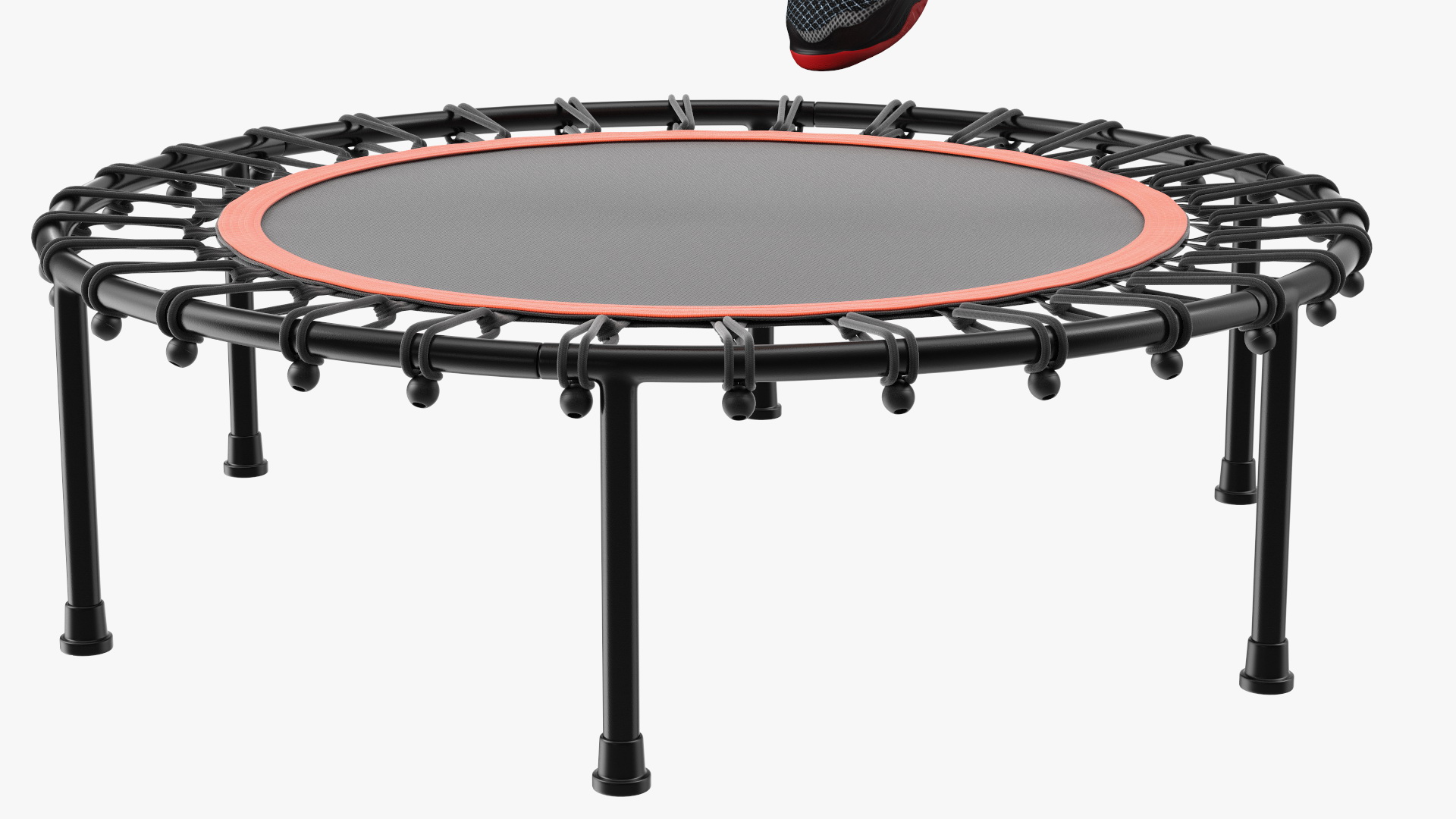 3D Fitness Trainer with Trampoline Rigged model