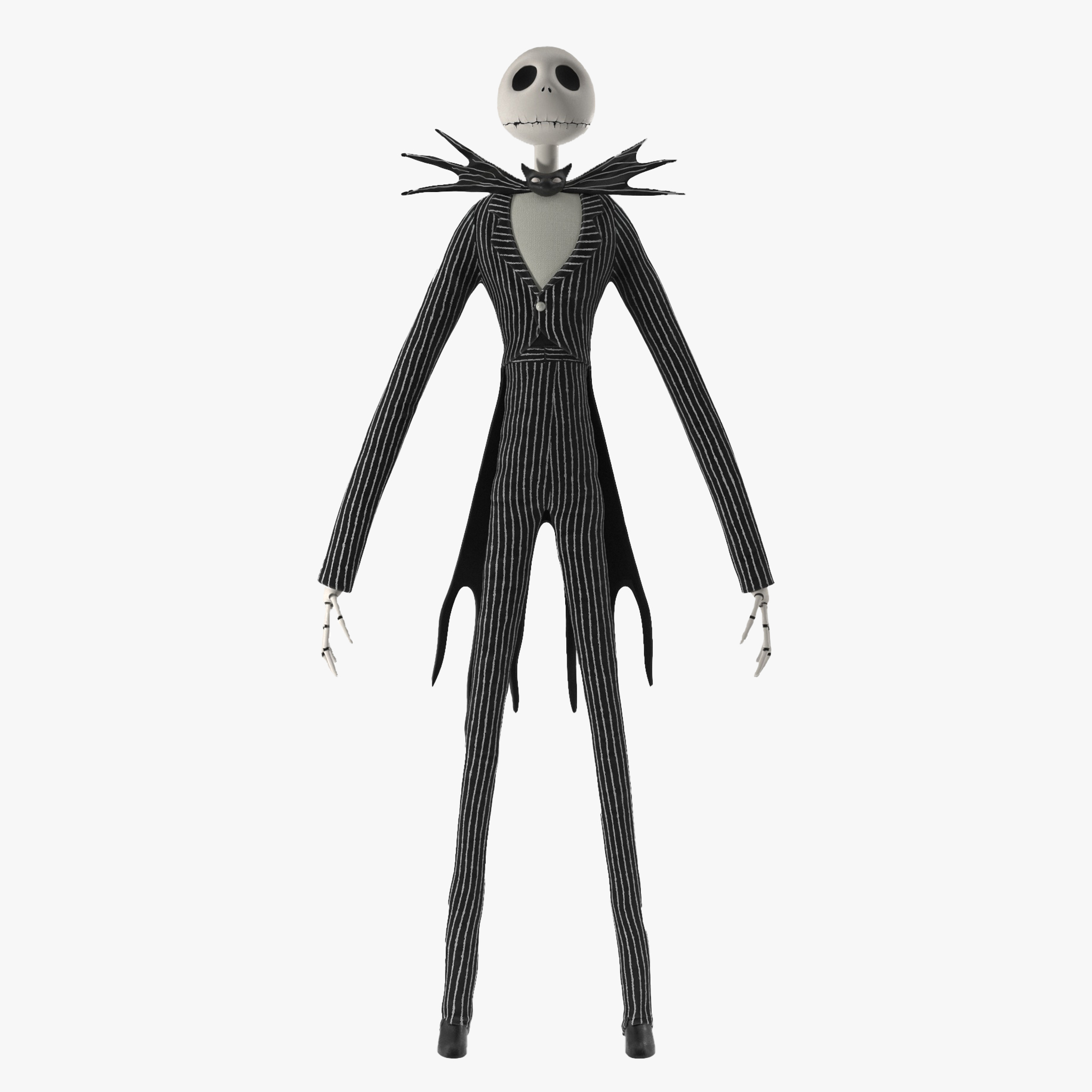 Jack Skellington Character Rigged for Modo 3D