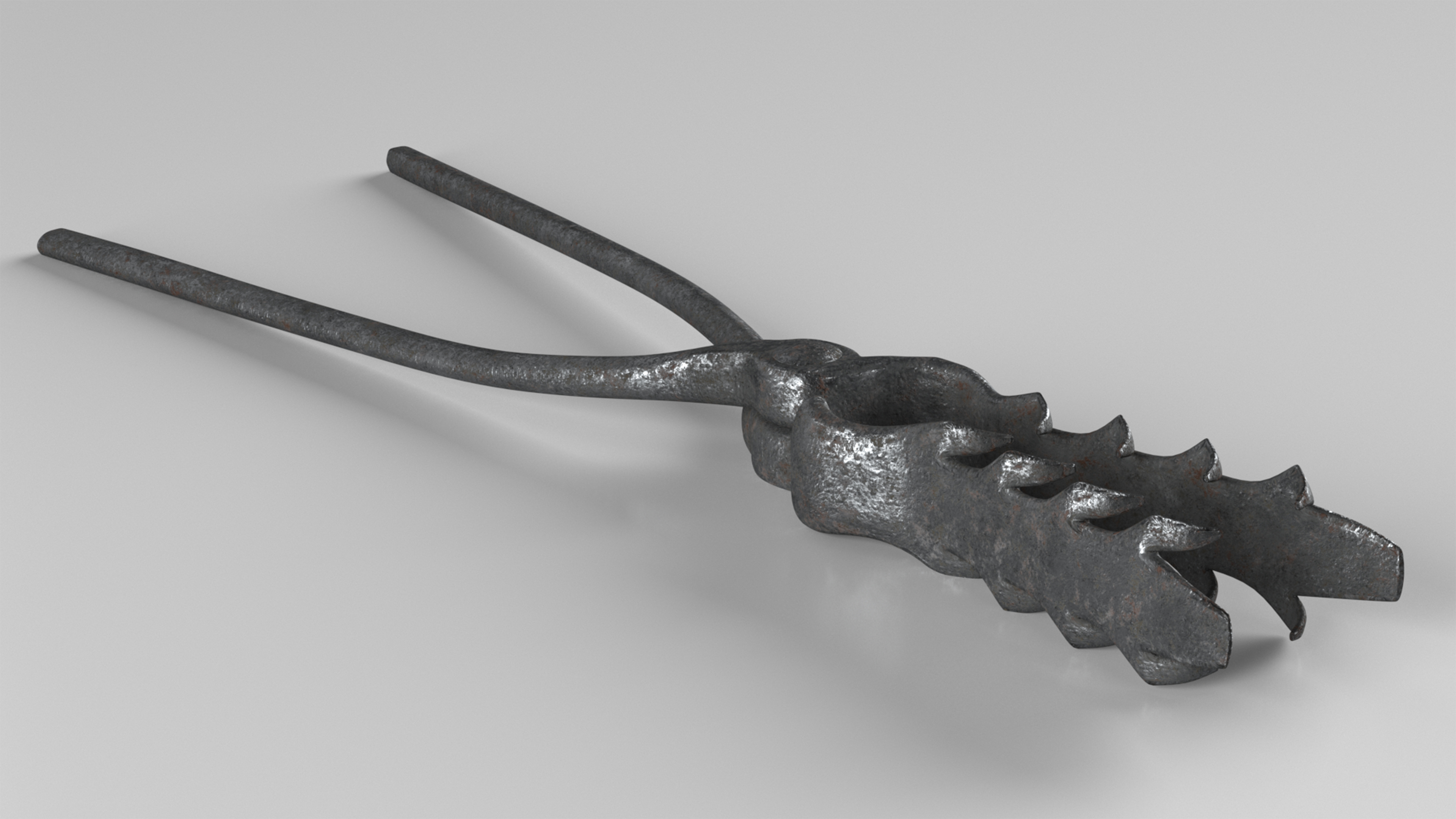 3D Crocodile Shears