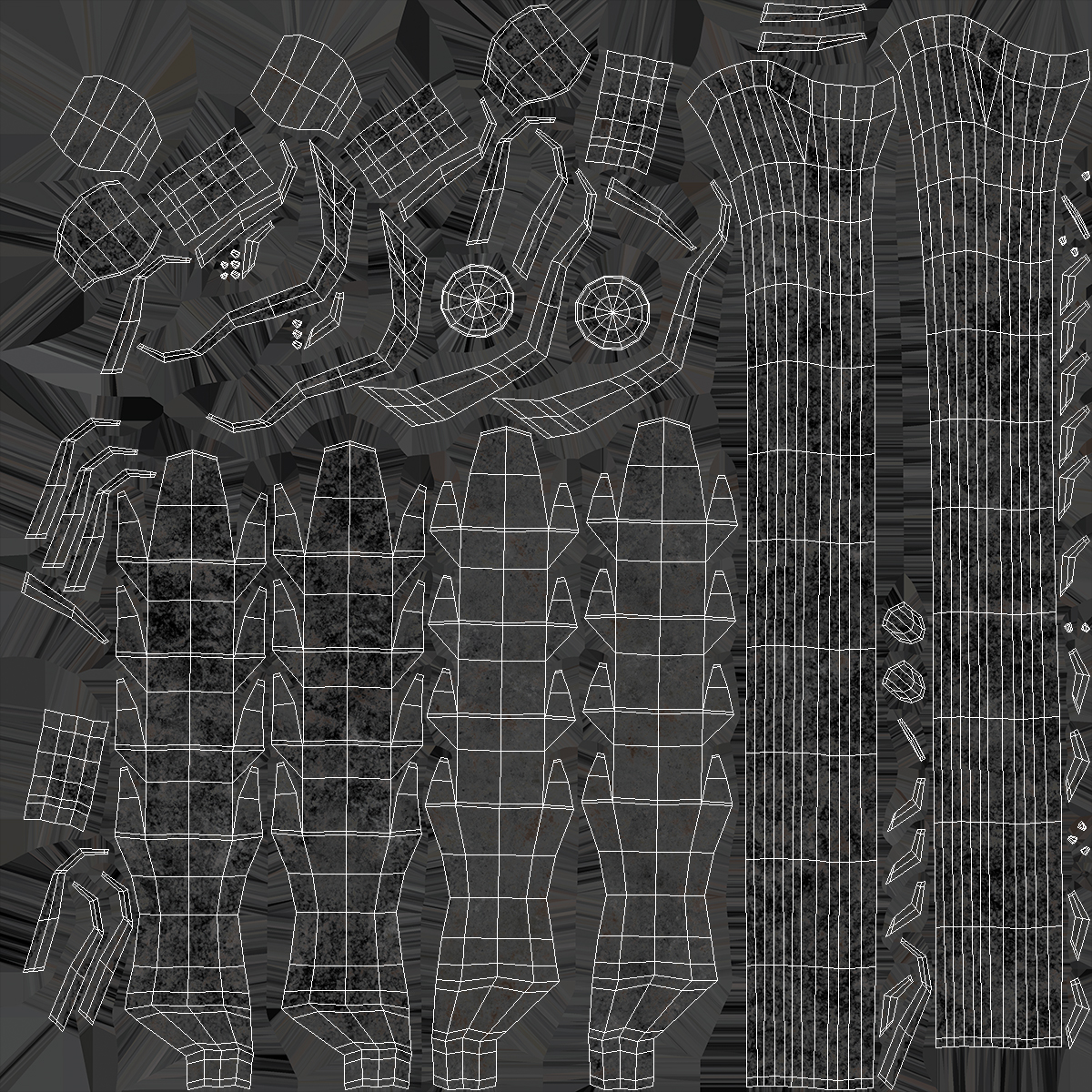 3D Crocodile Shears