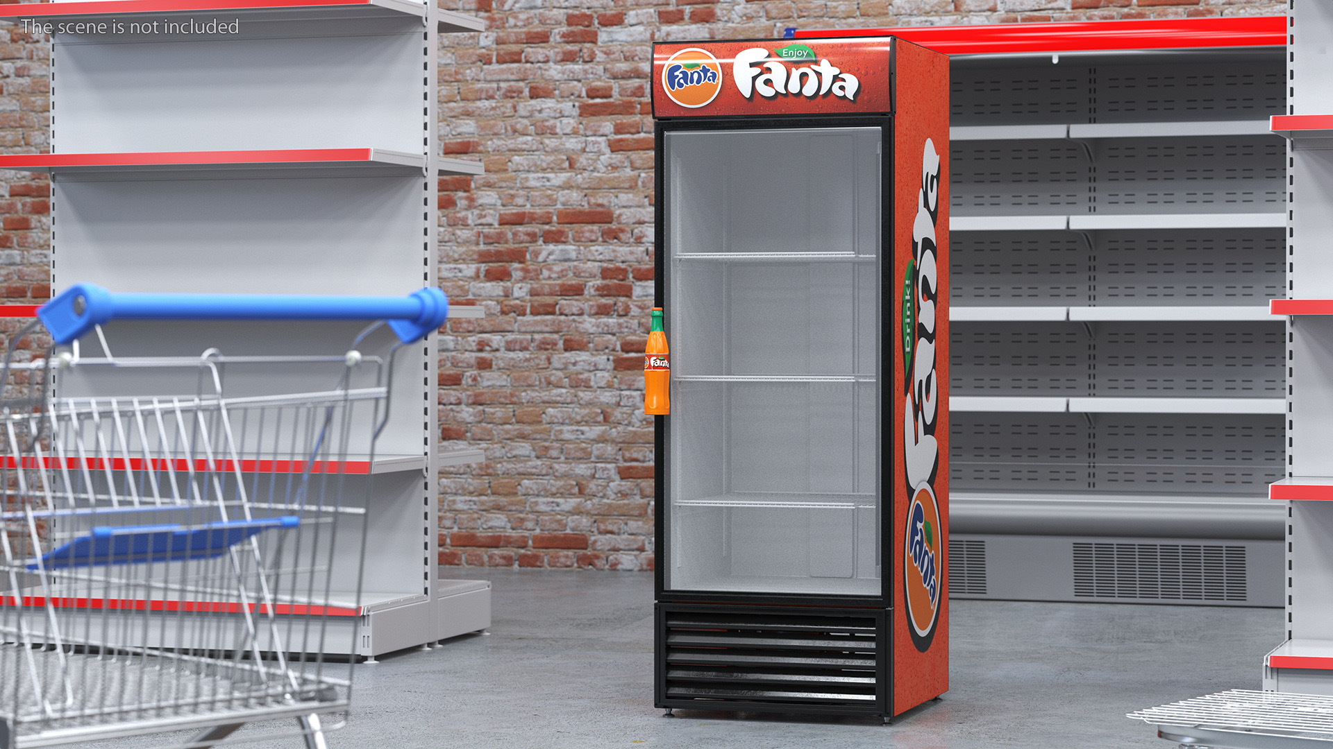 Fanta Fridge 3D
