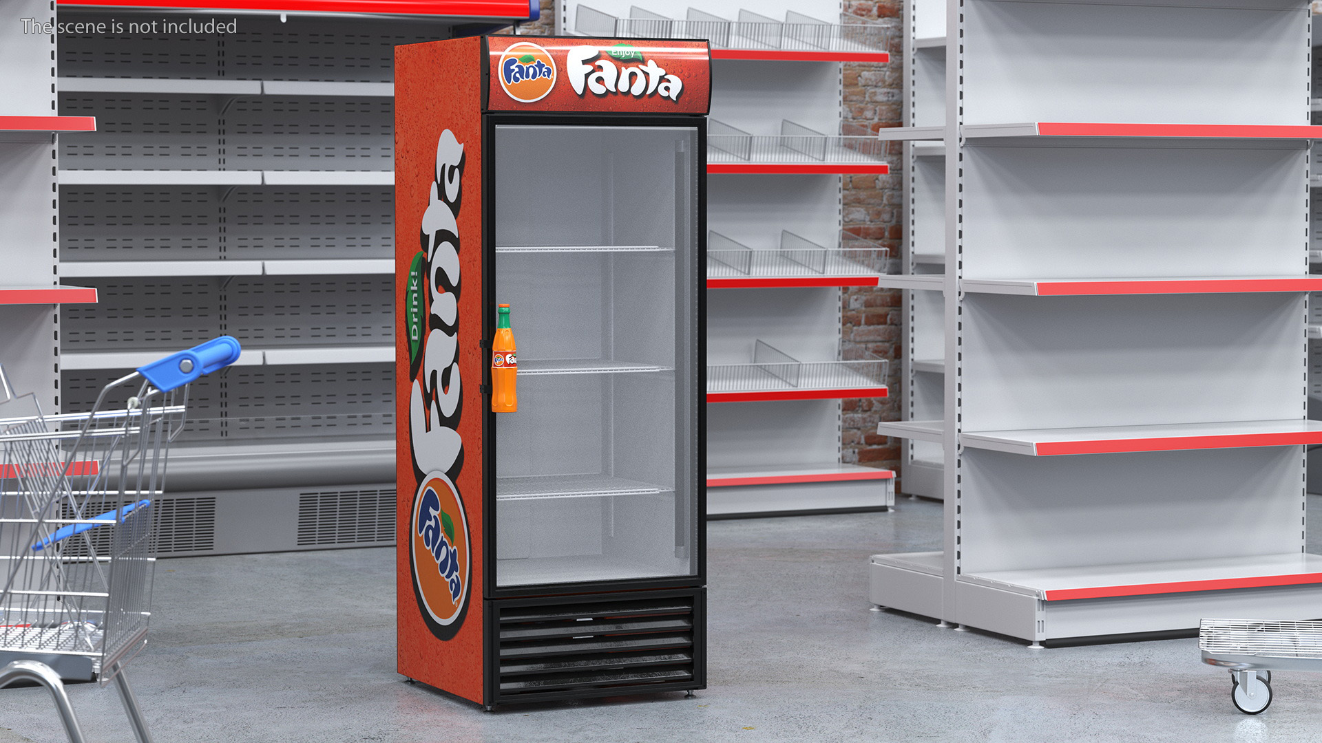 Fanta Fridge 3D