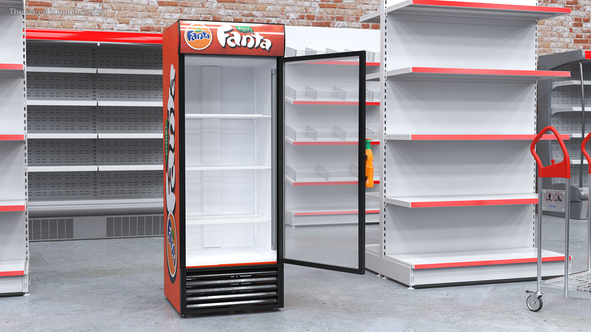 Fanta Fridge 3D