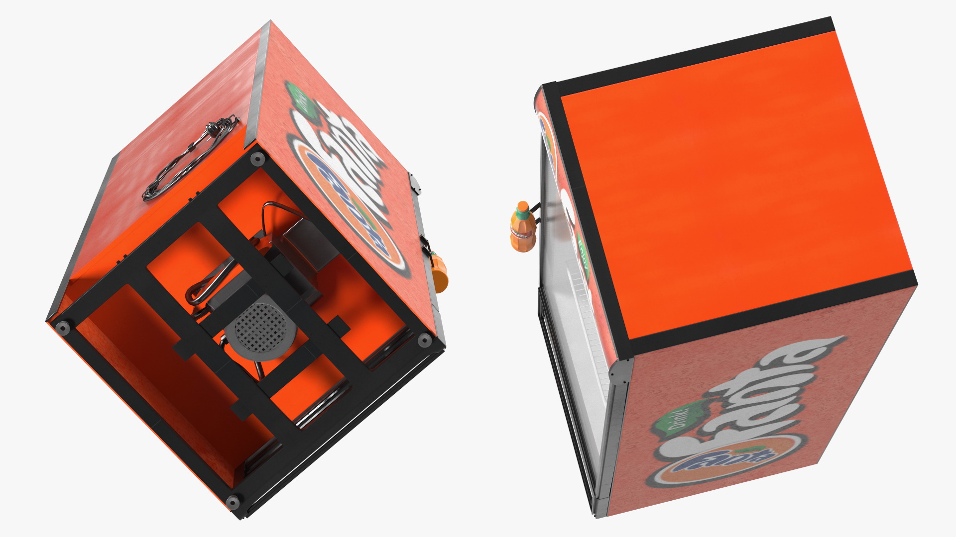 Fanta Fridge 3D