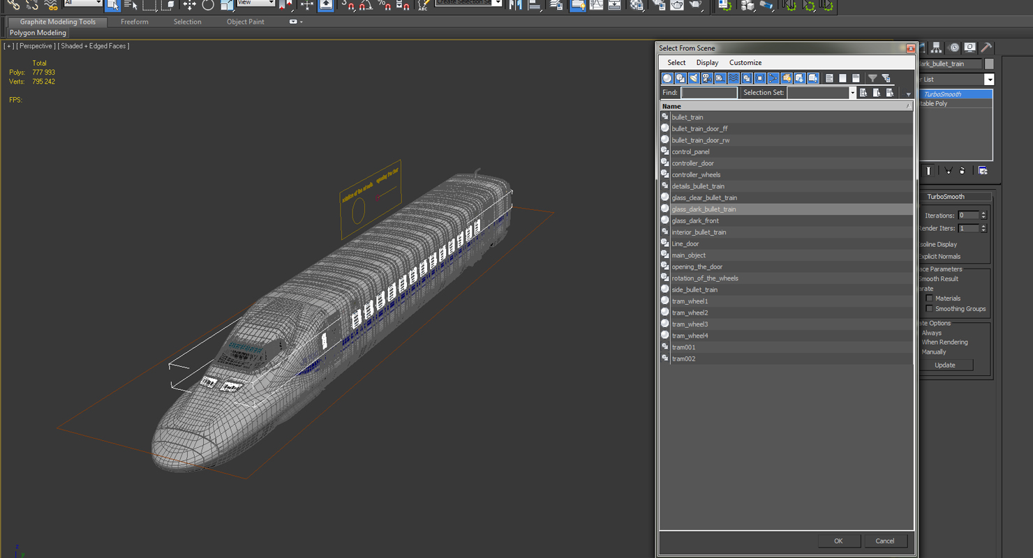 3D Bullet Train JR700 Locomotive Japan Railways Rigged