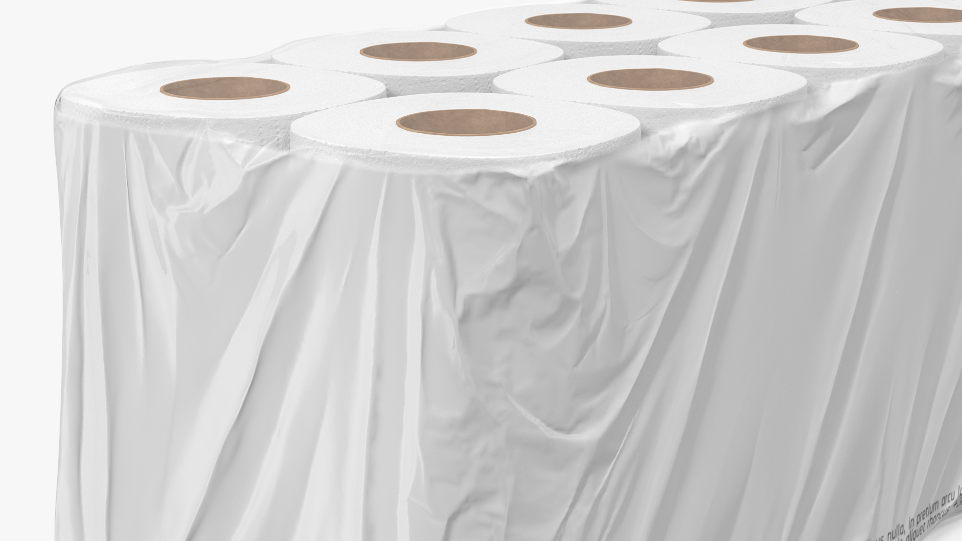 3D model Bath Tissue 20 Rolls Pack