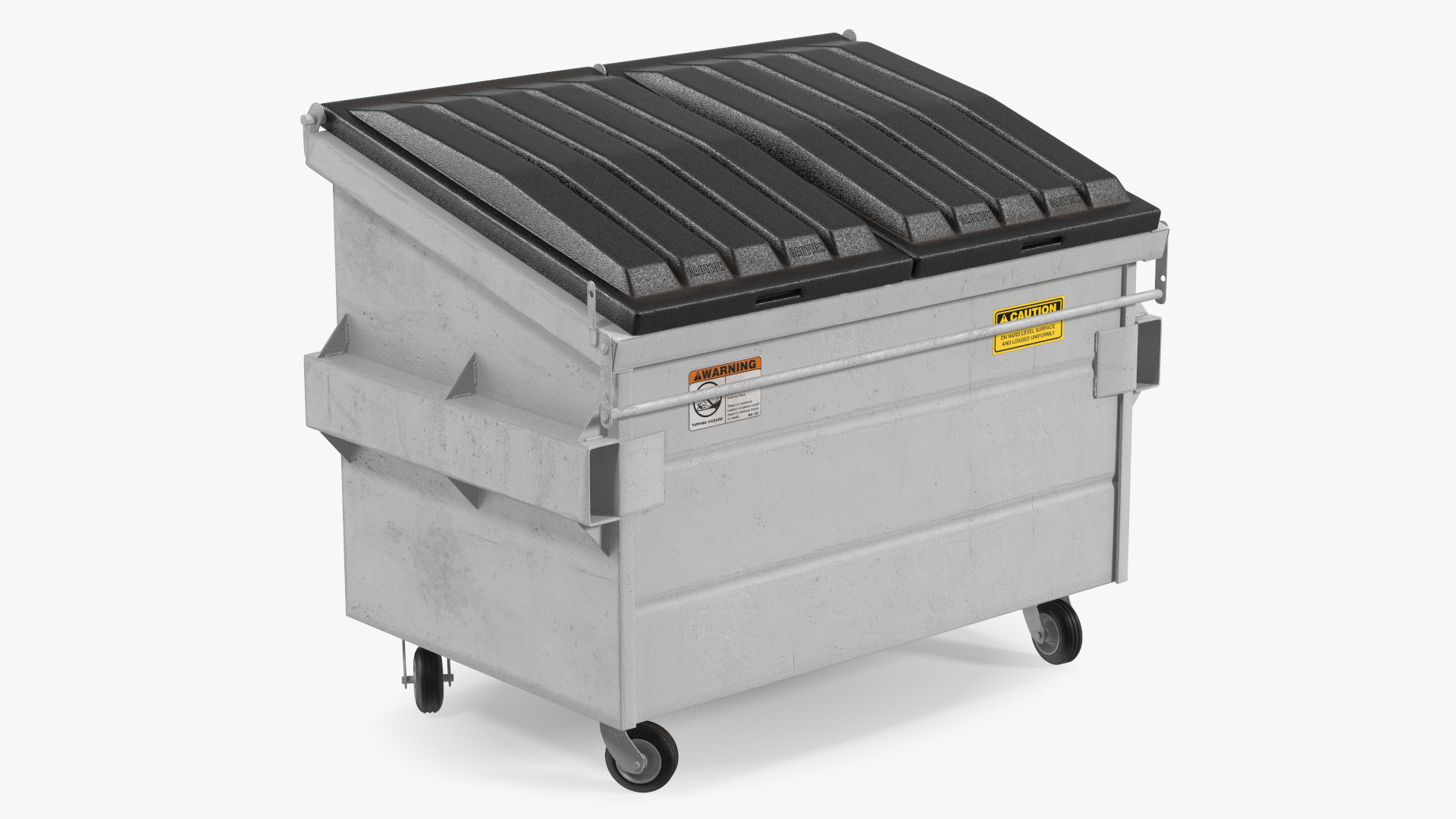 3D model Industrial Waste Dumpster