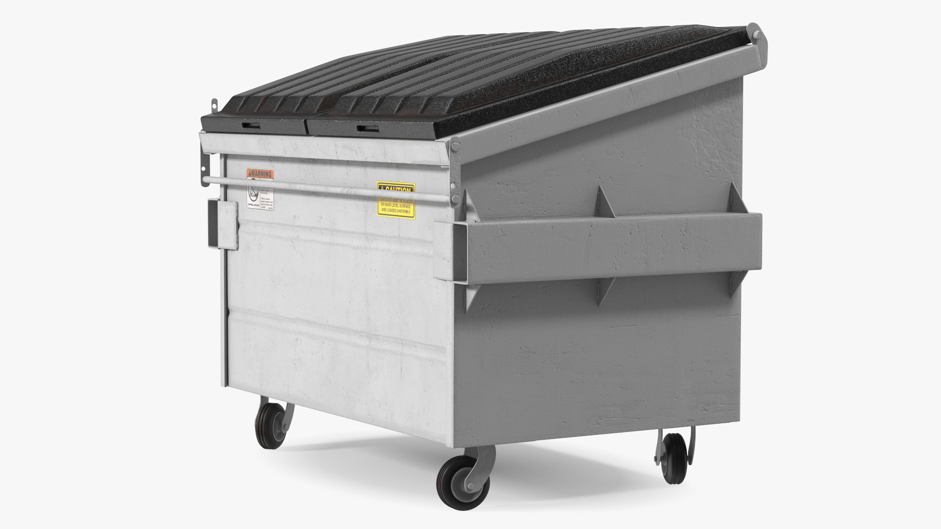 3D model Industrial Waste Dumpster
