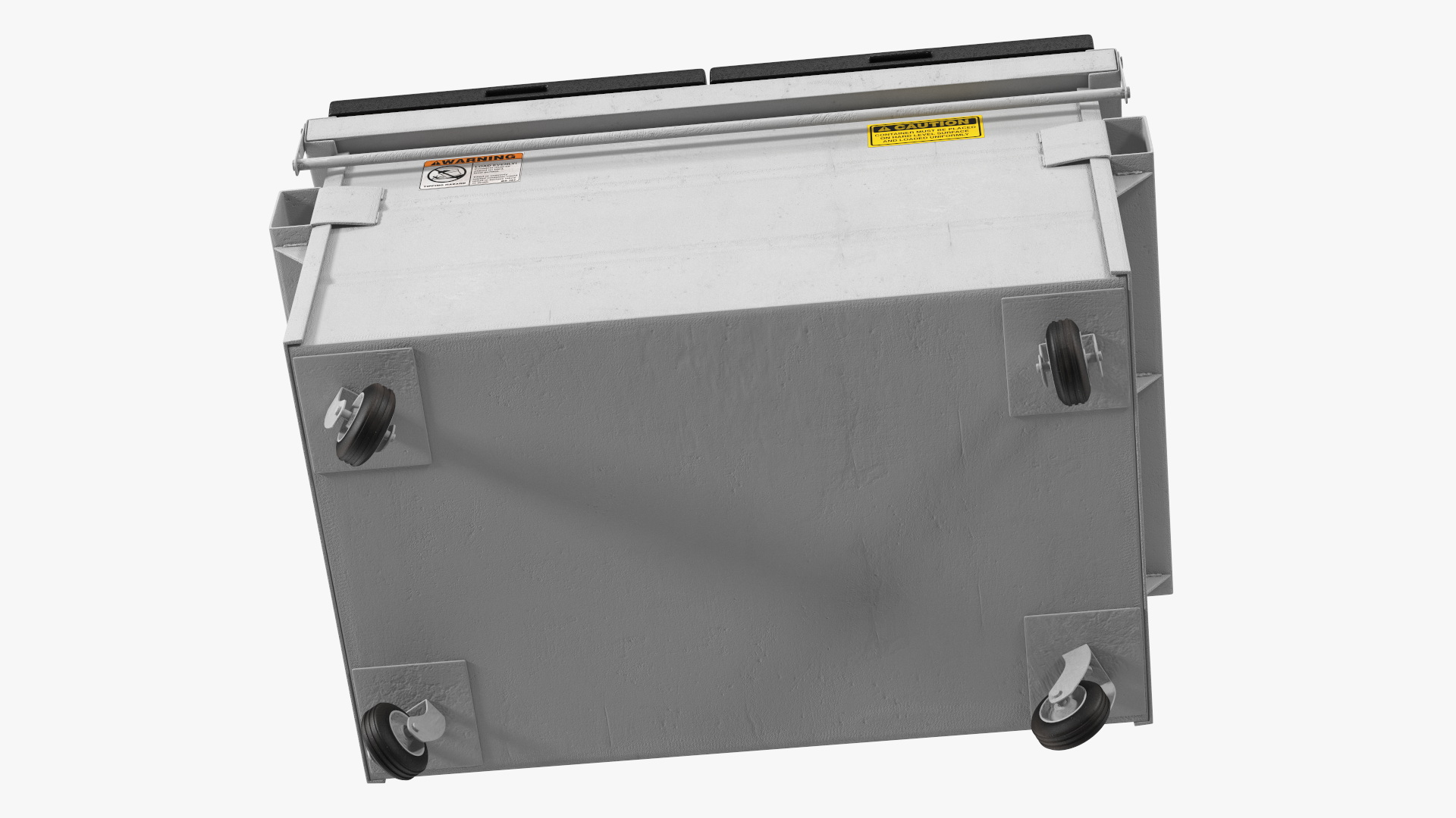 3D model Industrial Waste Dumpster