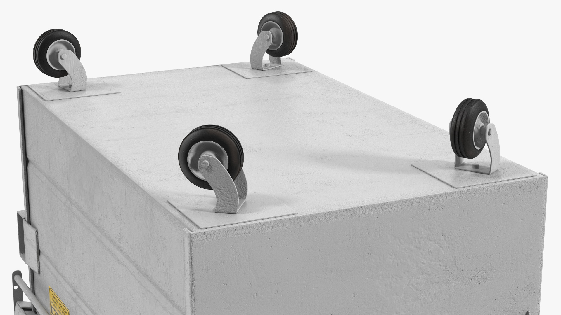 3D model Industrial Waste Dumpster