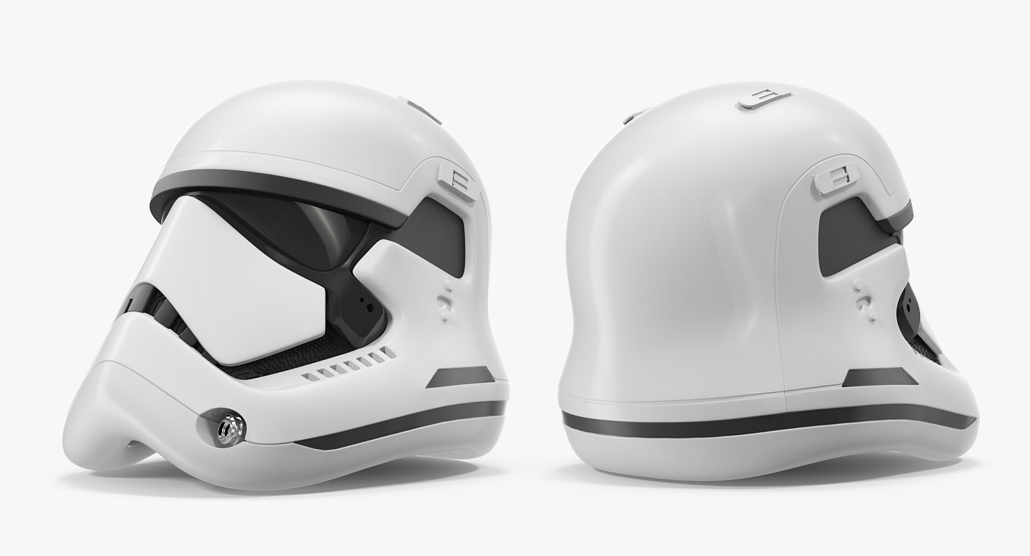 3D Stormtrooper Helmet Last Jedi First Order