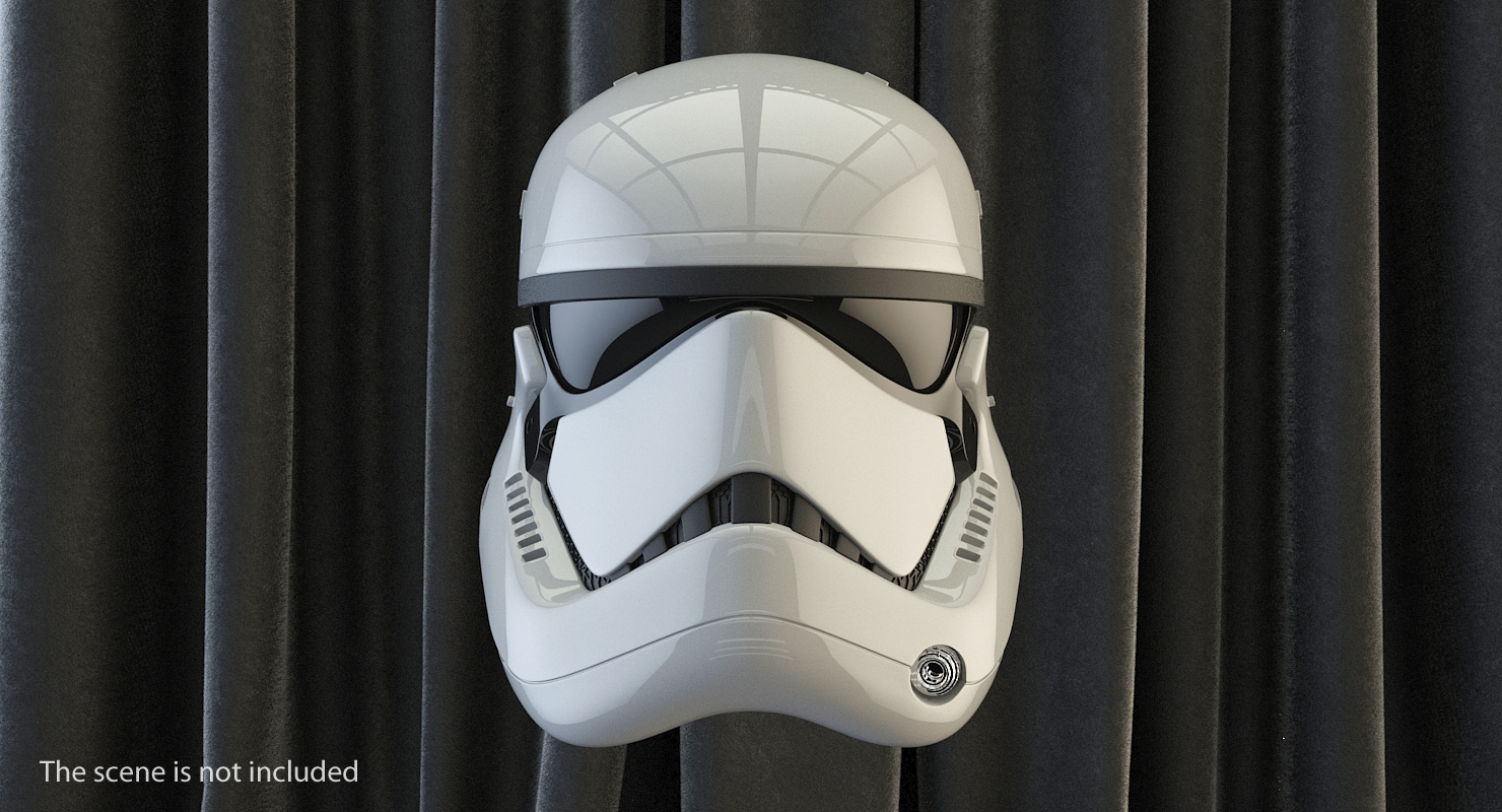 3D Stormtrooper Helmet Last Jedi First Order