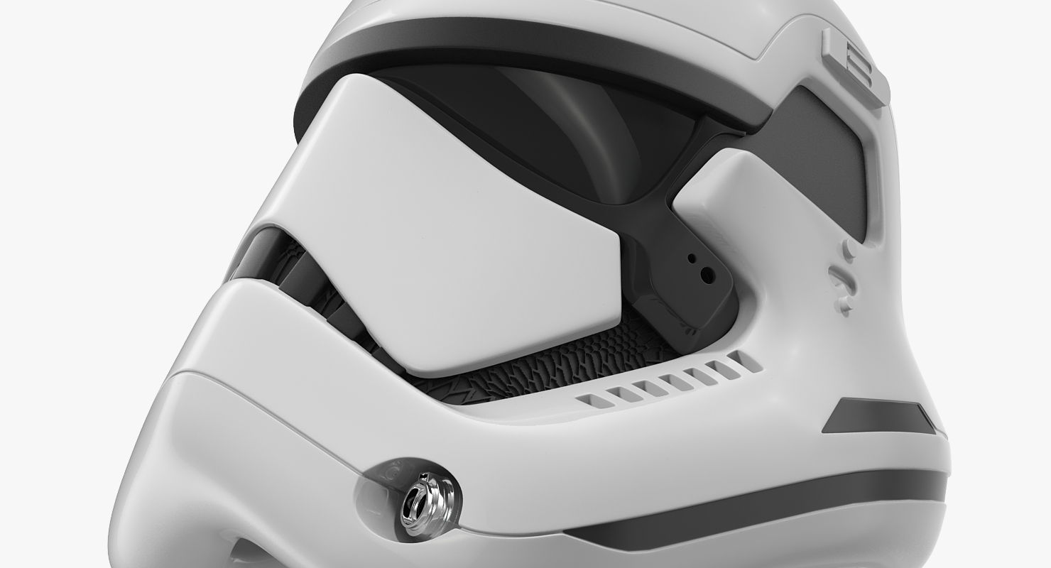 3D Stormtrooper Helmet Last Jedi First Order