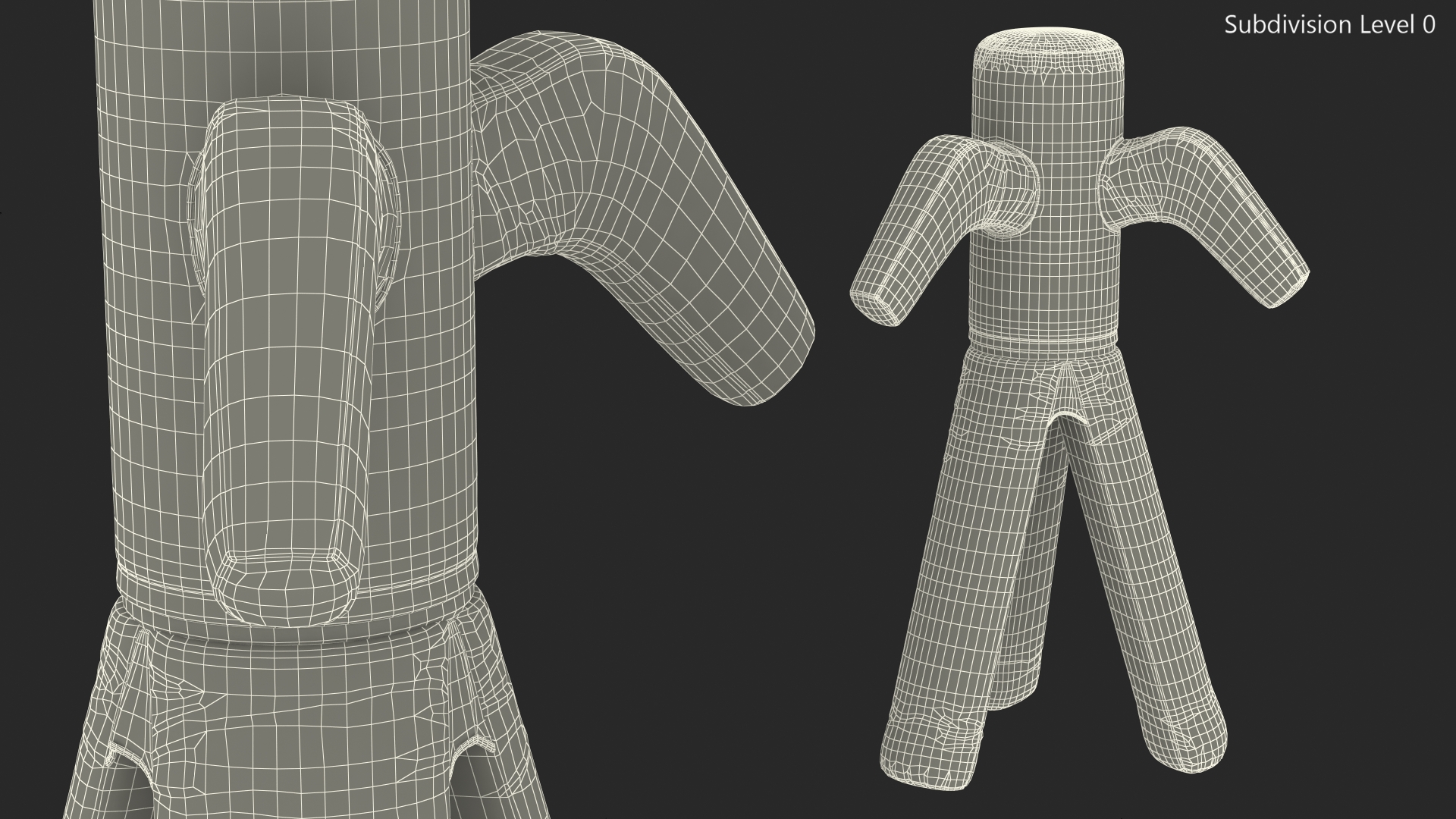 3D Free Standing Grappling Simulator model