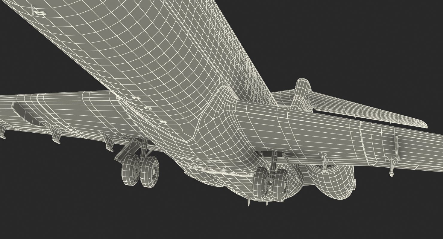 3D model McDonnell Douglas MD88 Delta Rigged