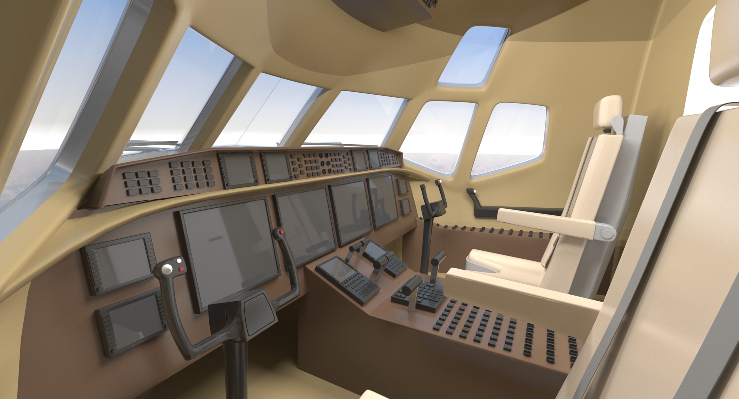 3D model McDonnell Douglas MD88 Delta Rigged