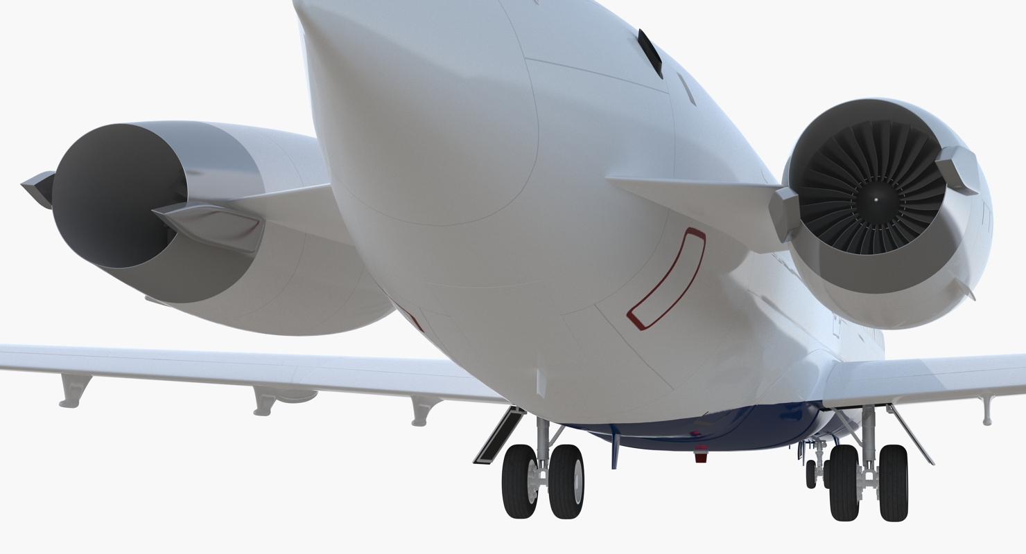 3D model McDonnell Douglas MD88 Delta Rigged