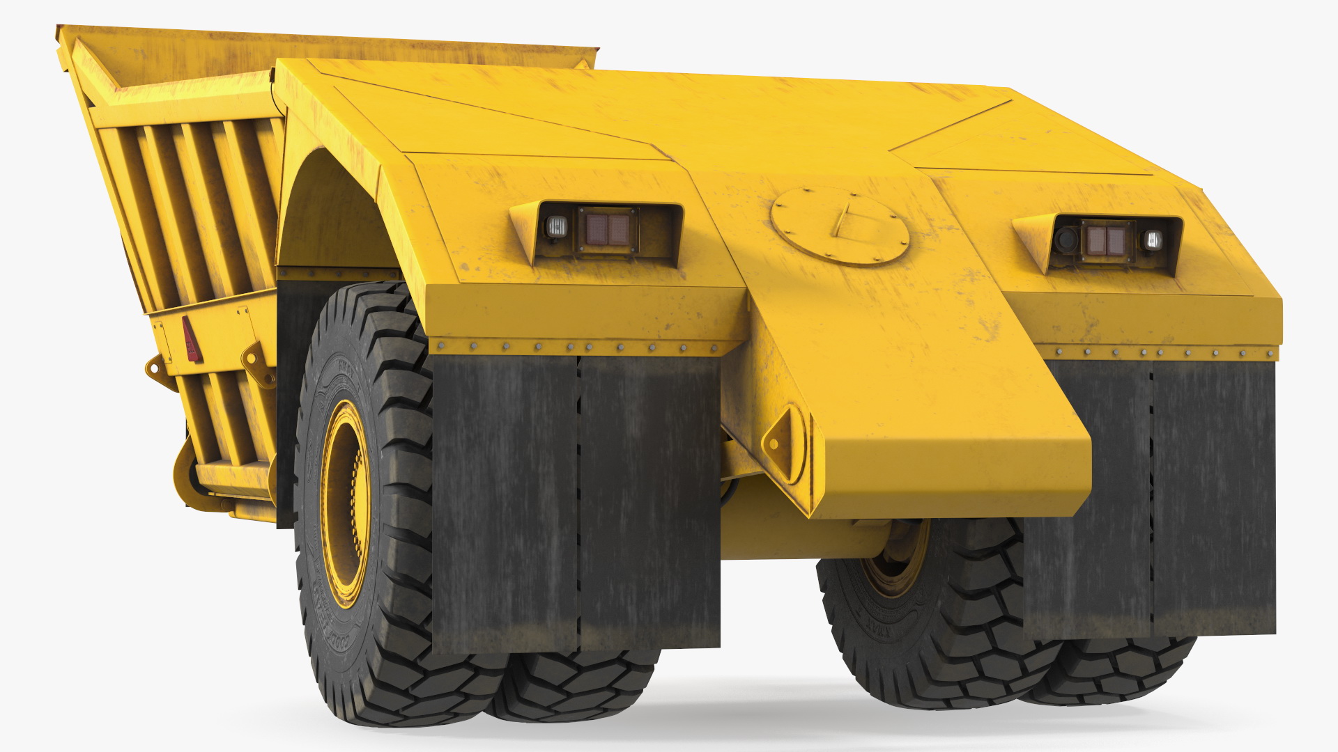 Mega Bottom Dump Trailer MBD100 Dirty 3D