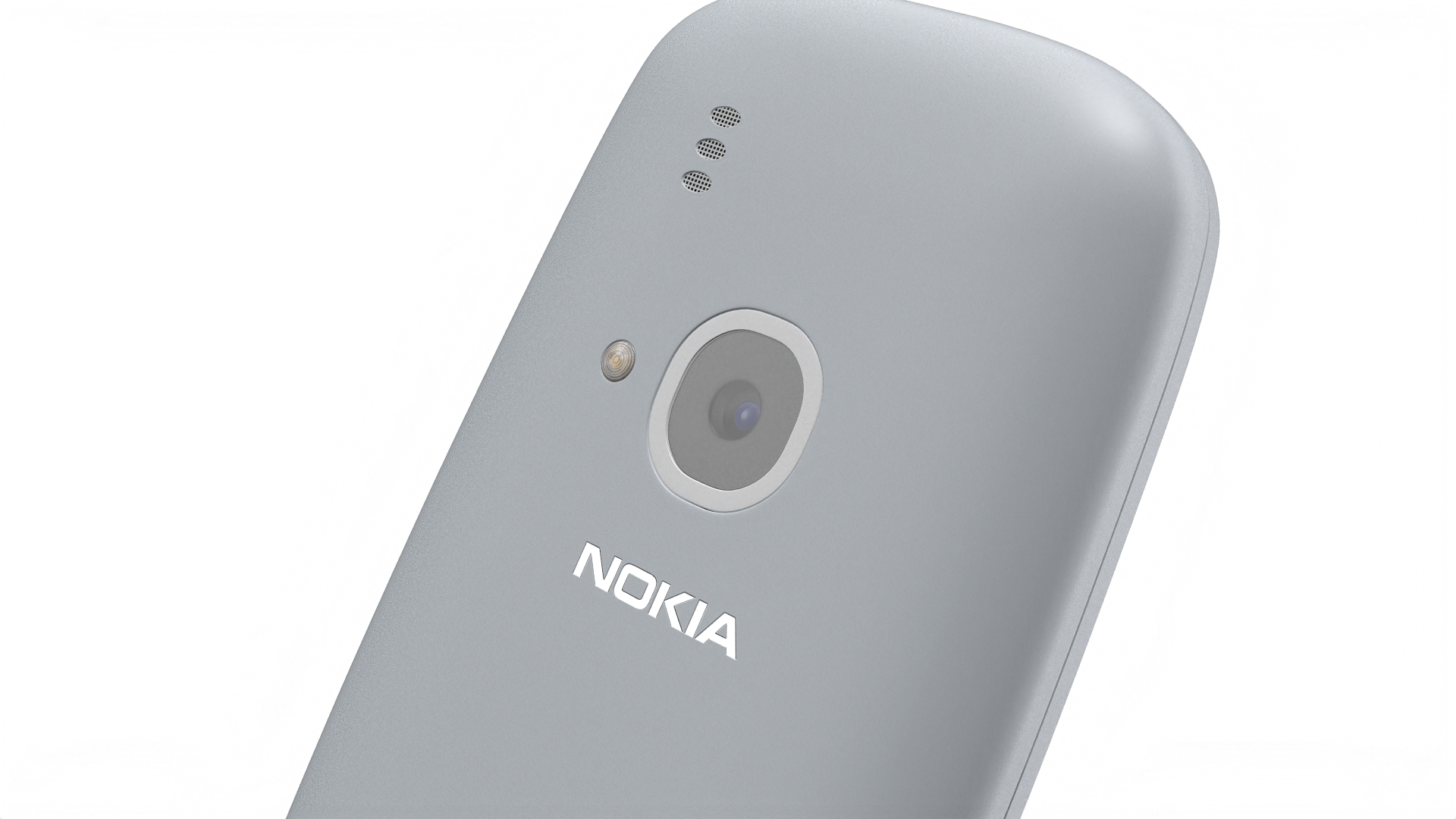 Nokia 3310 New Grey 3D model