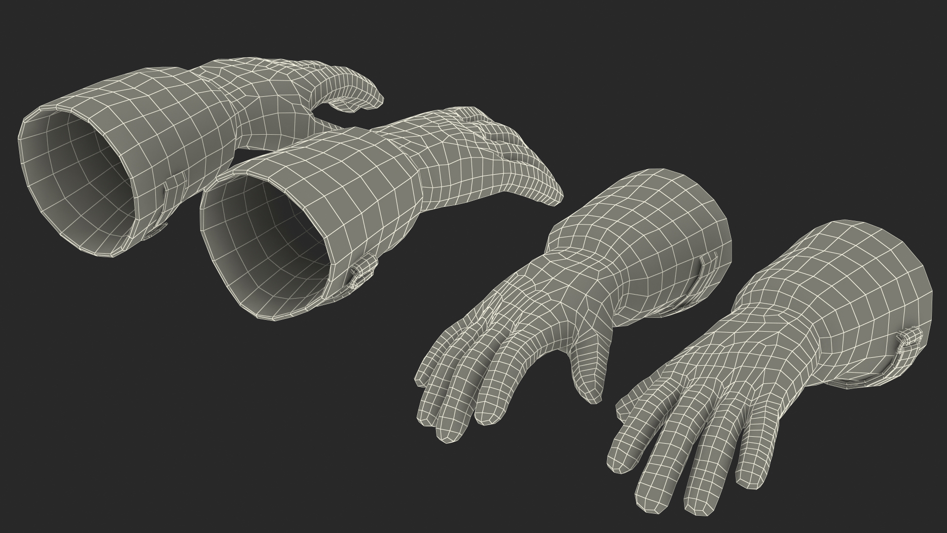 3D model Gloves