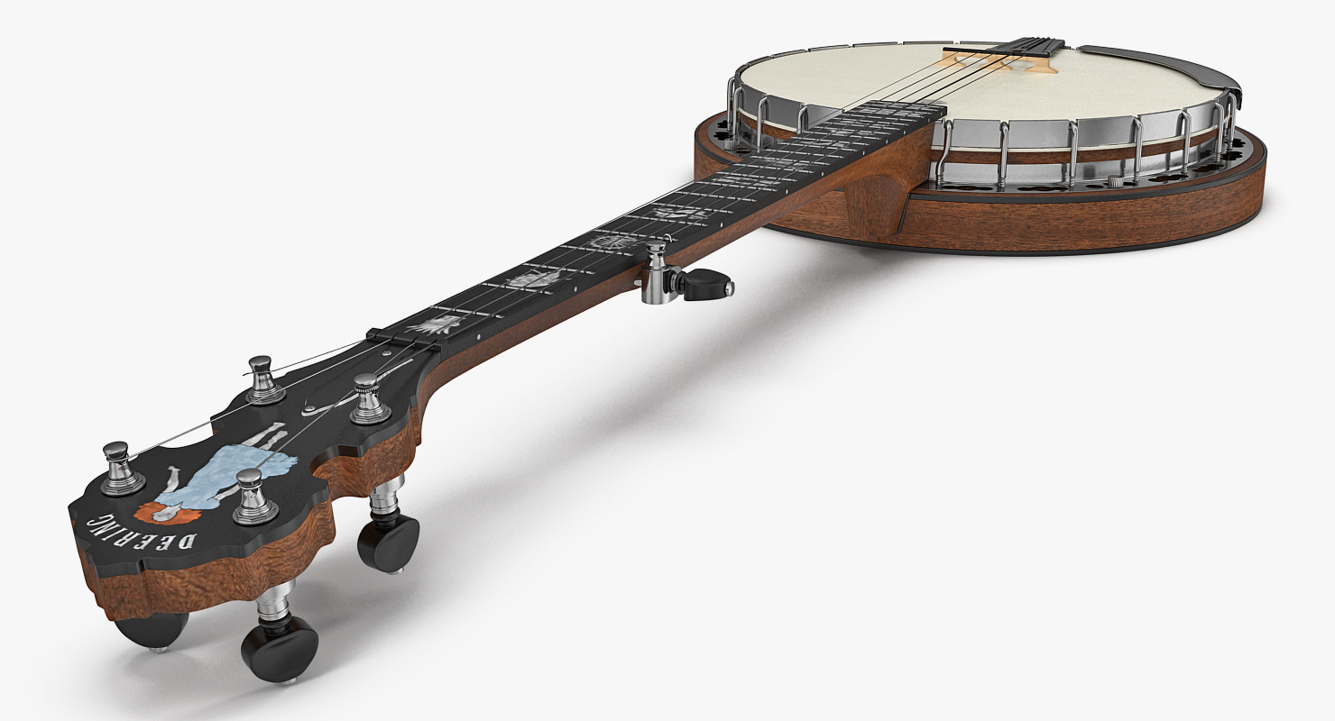 3D Julia Belle 5 String Banjo