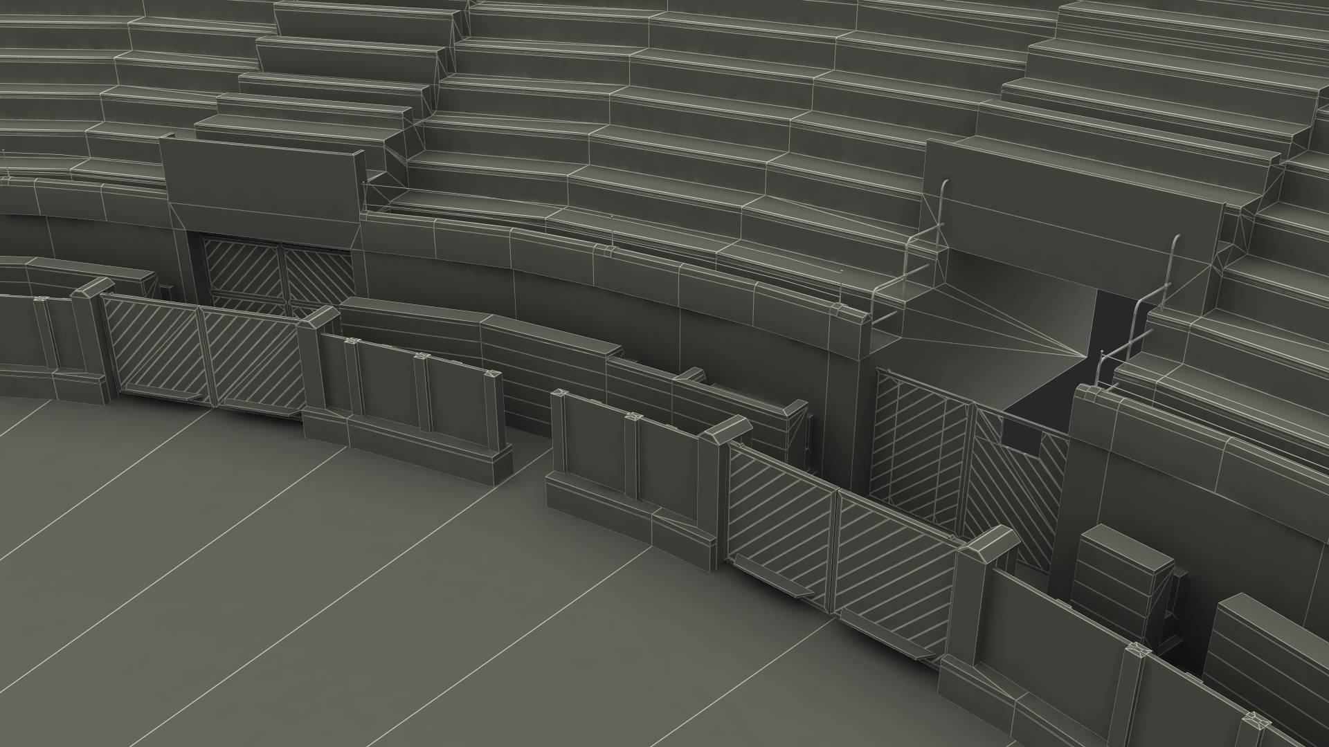 3D model Bullfight Arena