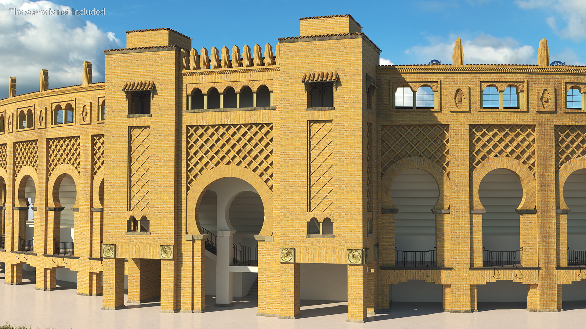 3D model Bullfight Arena