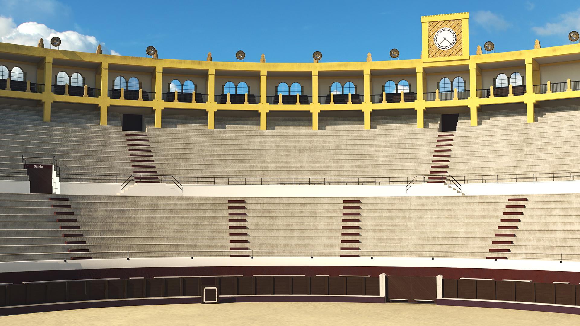 3D model Bullfight Arena