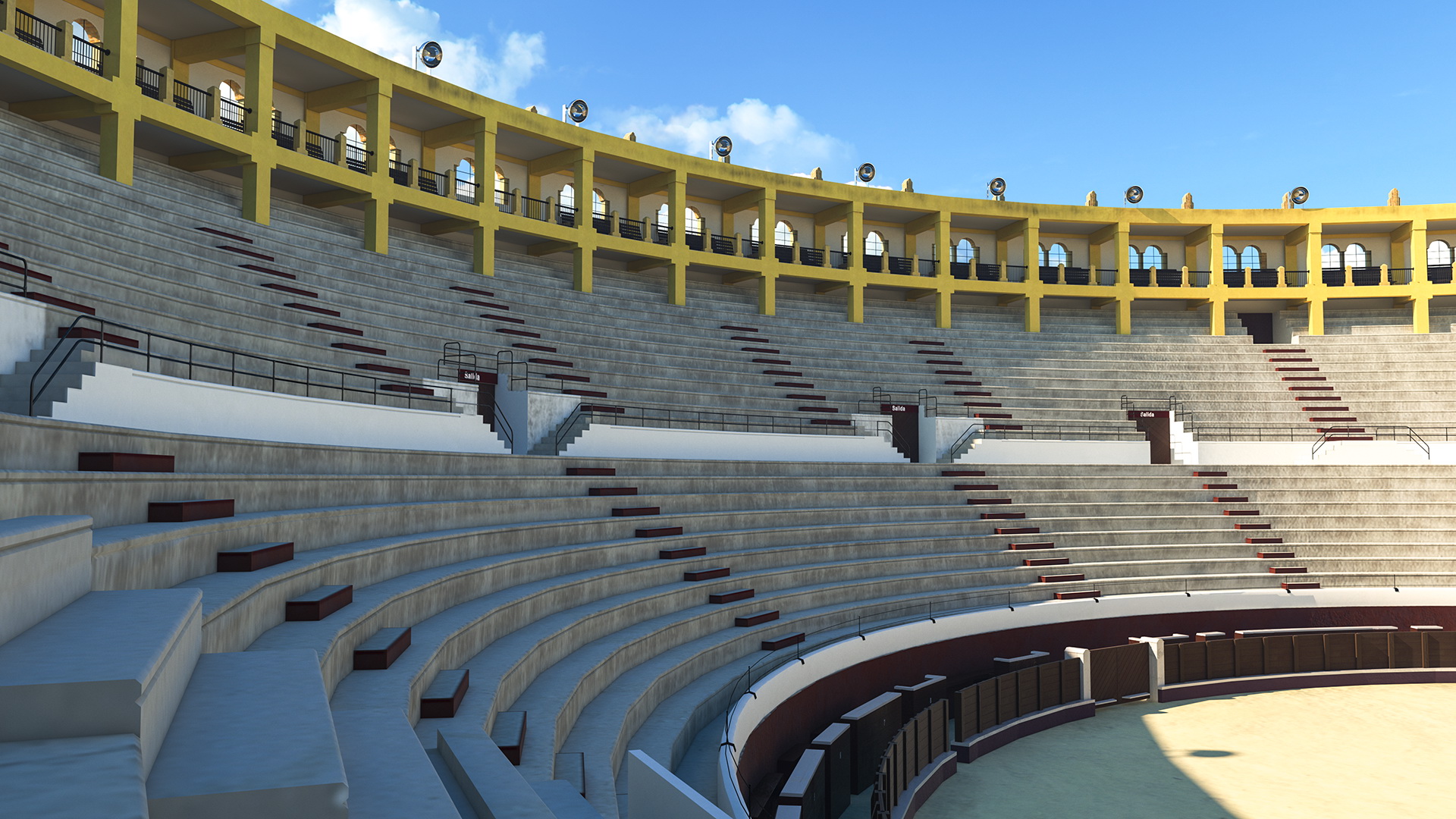 3D model Bullfight Arena