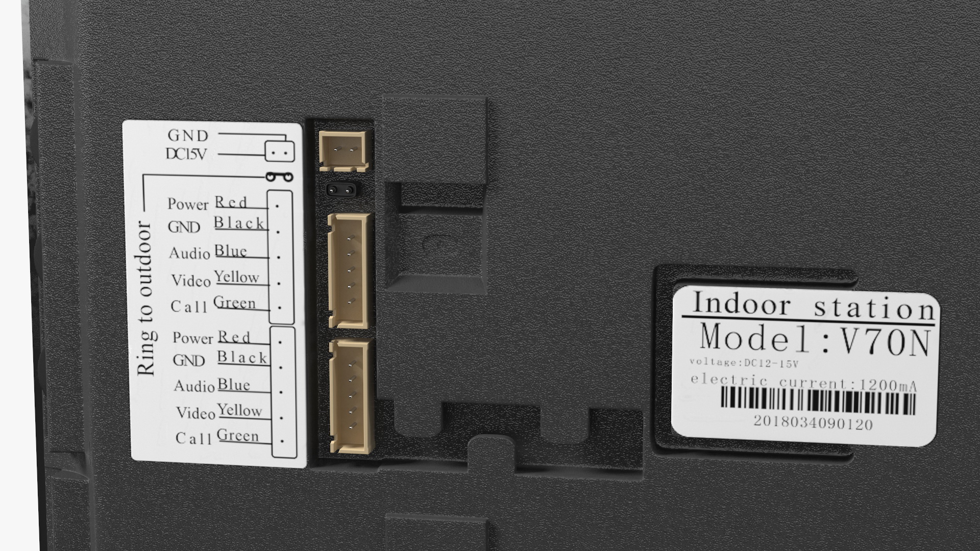 Amocam Video Intercom System Set 3D