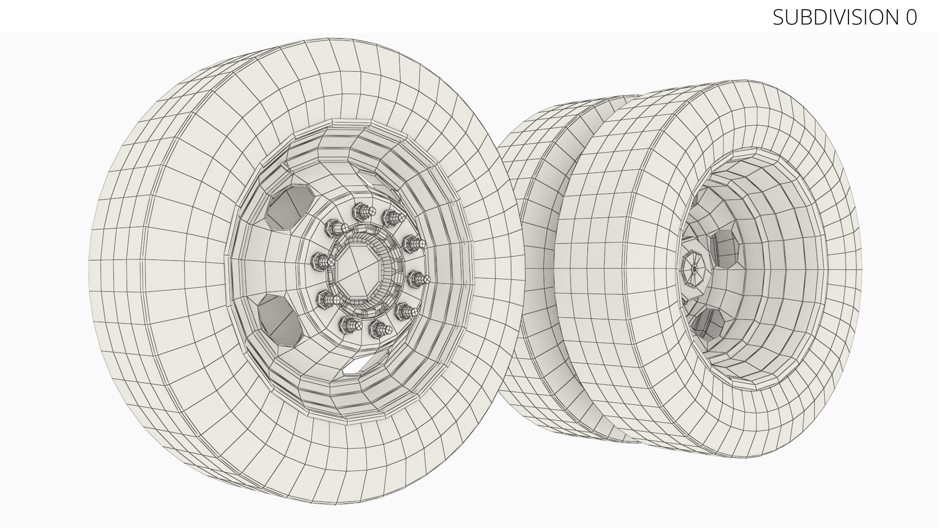 Heavy Duty Dually Wheels with Tire Assembly - view 9