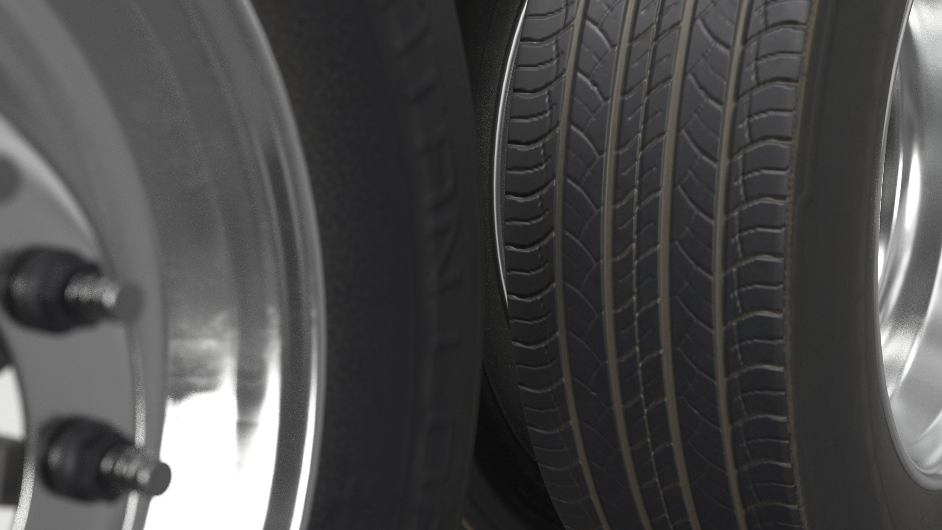 Heavy Duty Dually Wheels with Tire Assembly - view 6