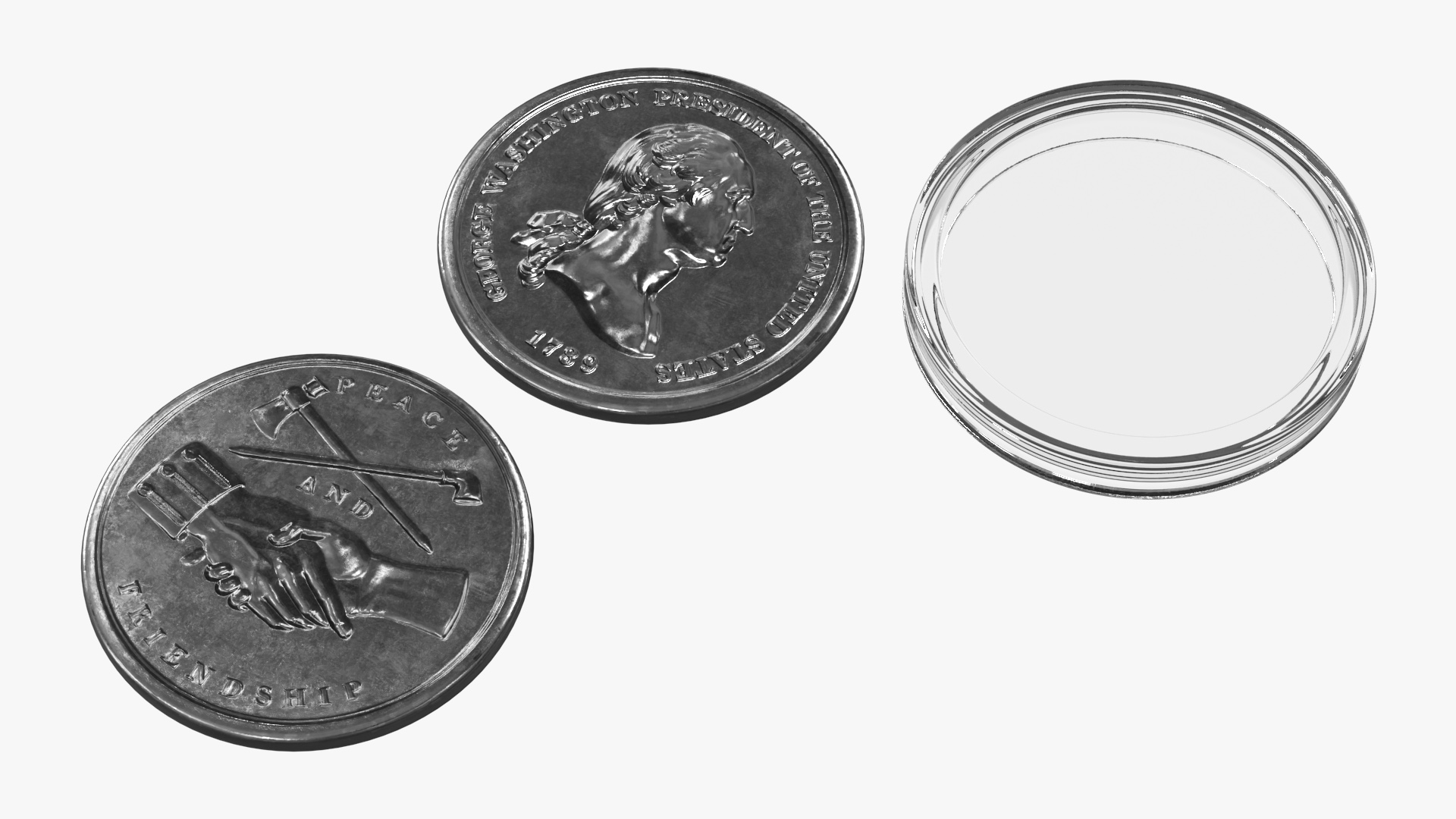 Presidential Medal with Coin Capsule, view 8
