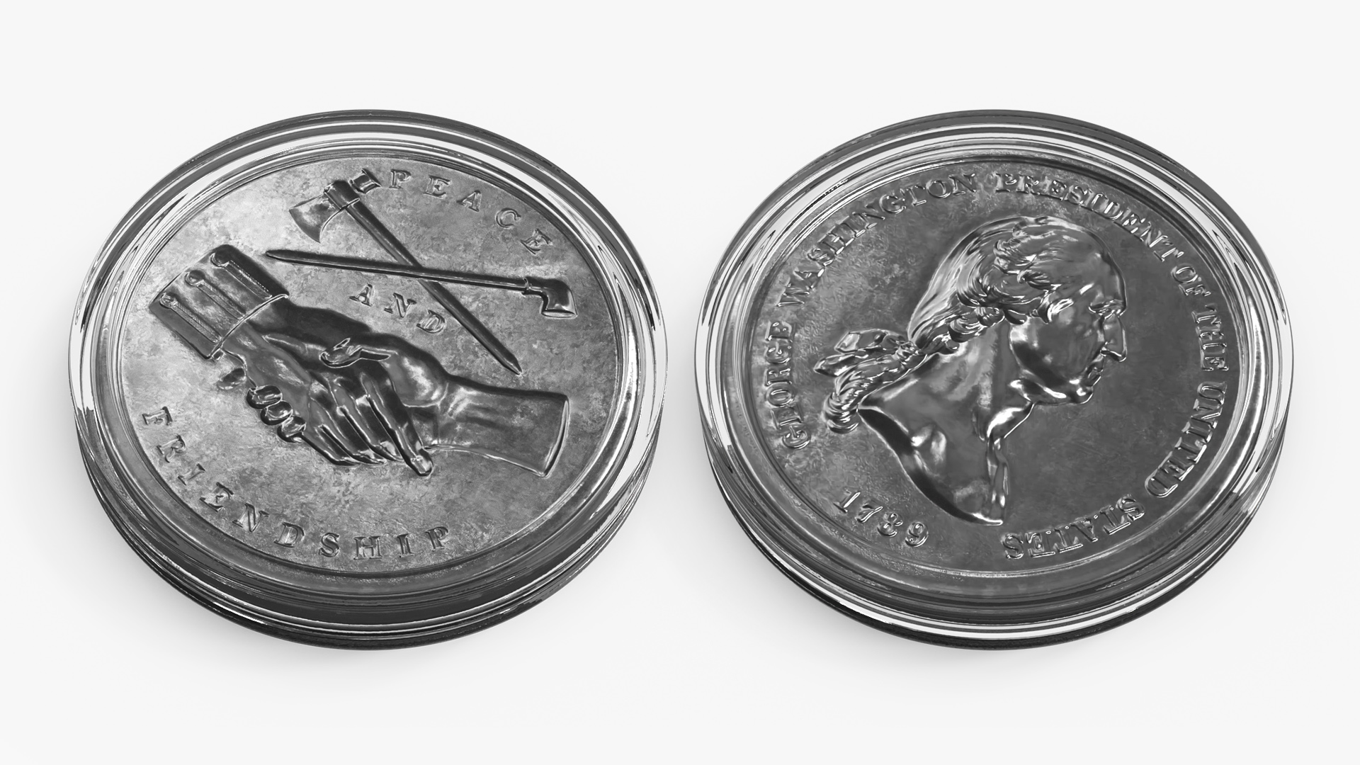 Presidential Medal with Coin Capsule, view 5